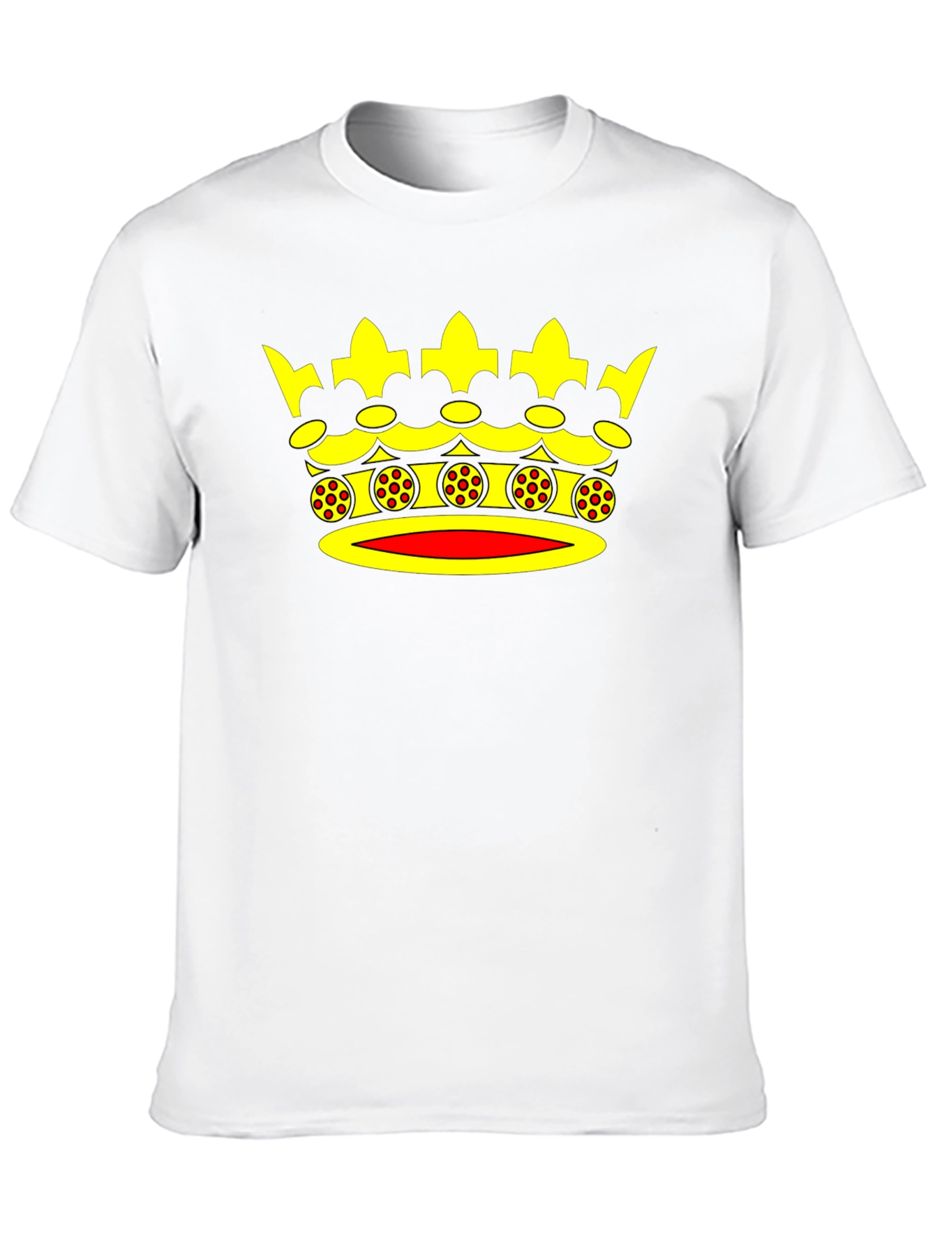 Royal Crown Graphic Tee - Black