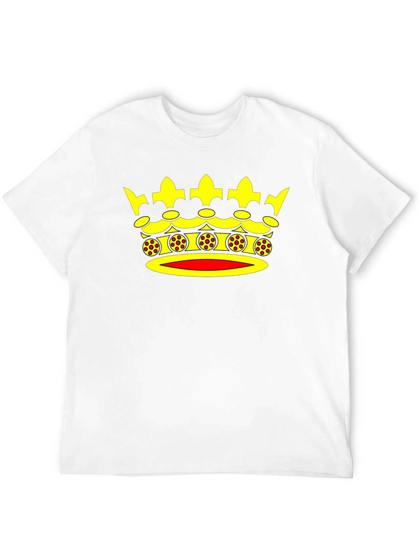 Royal Crown Graphic Tee - Black