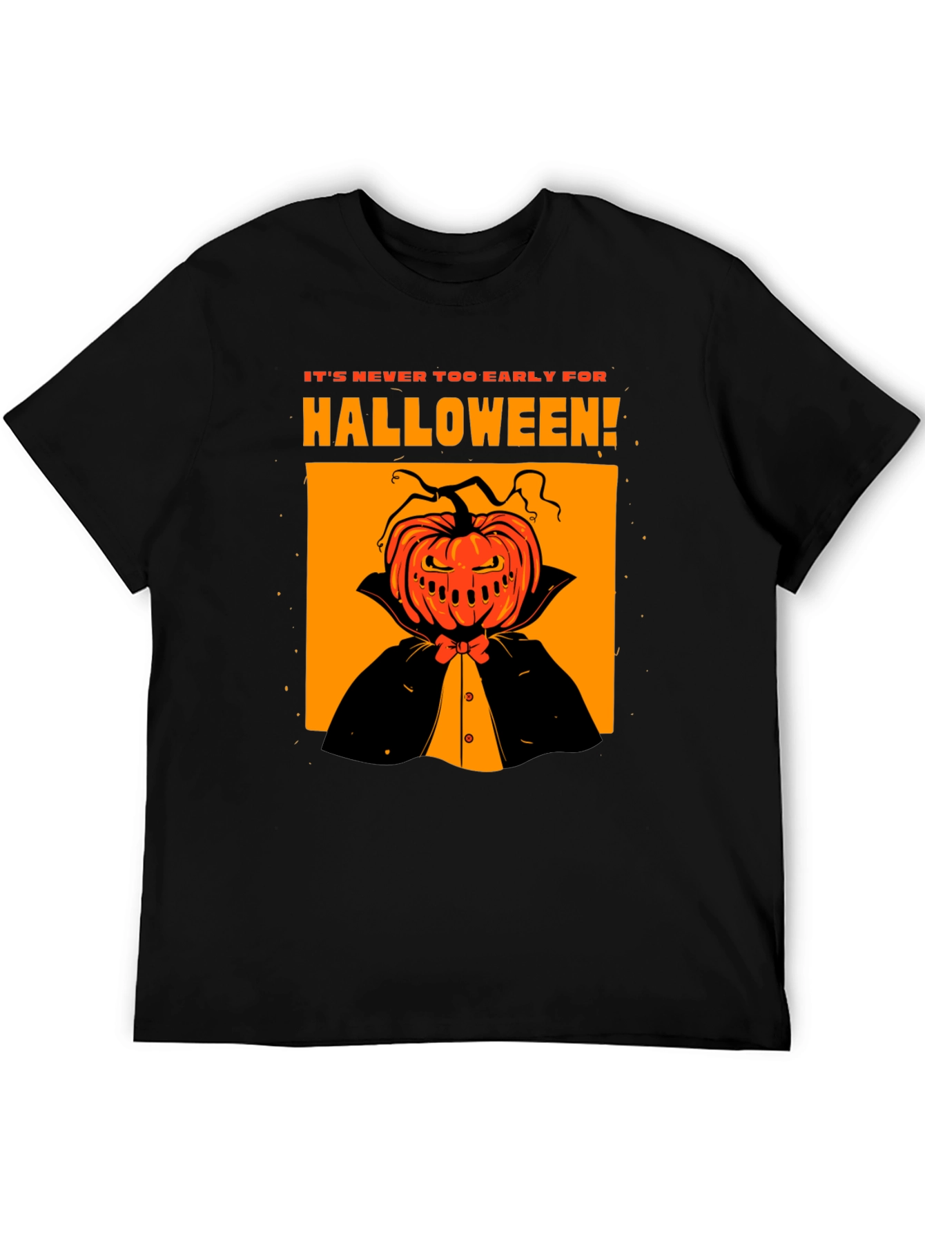 Halloween Pumpkin Head T-Shirt