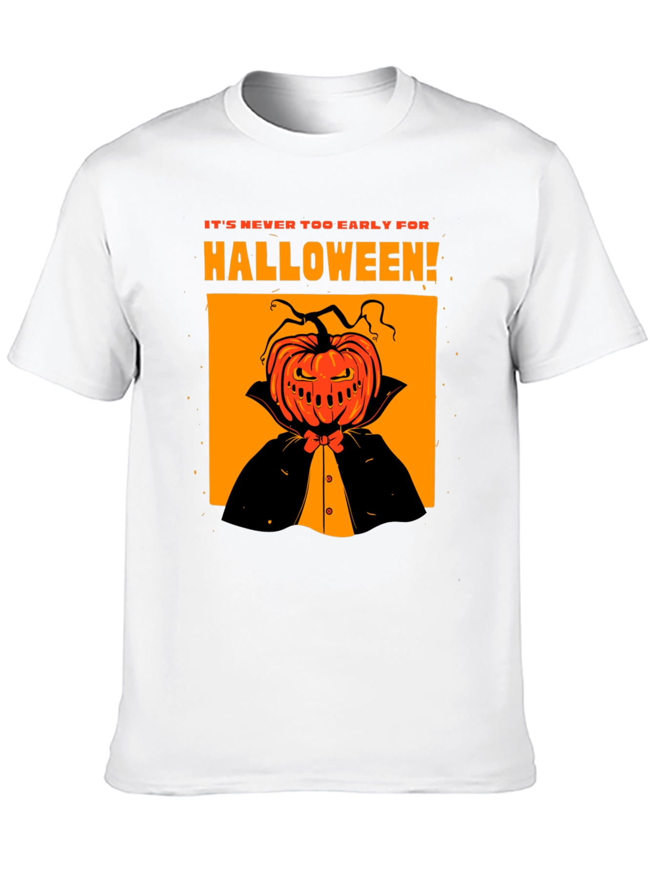 Halloween Pumpkin Head T-Shirt