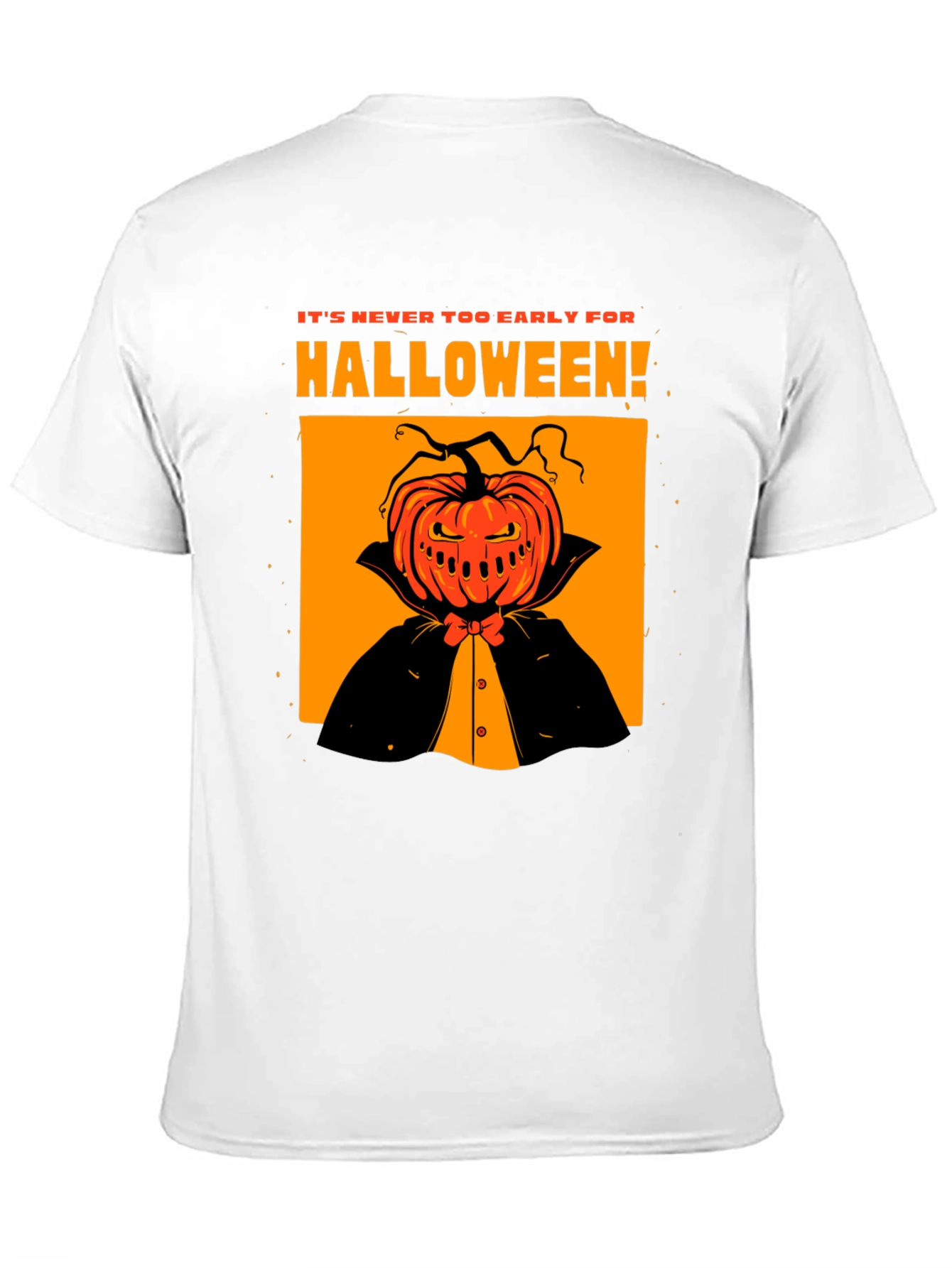 Halloween Pumpkin Head T-Shirt