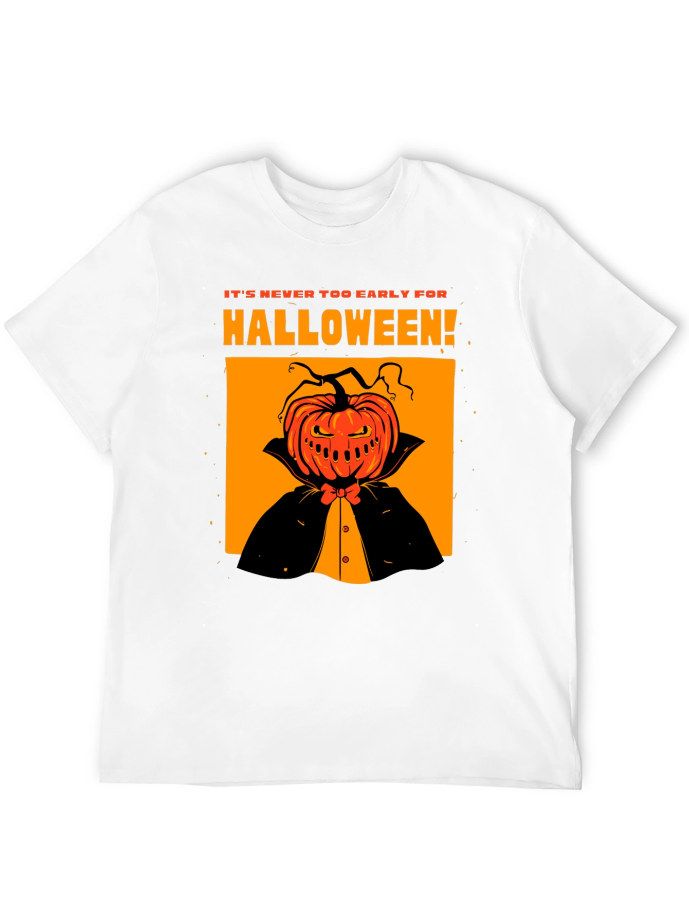Halloween Pumpkin Head T-Shirt