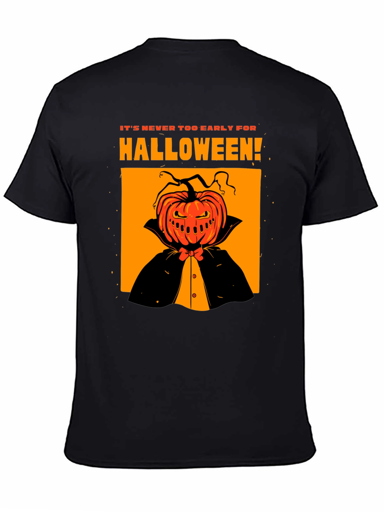 Halloween Pumpkin Head T-Shirt