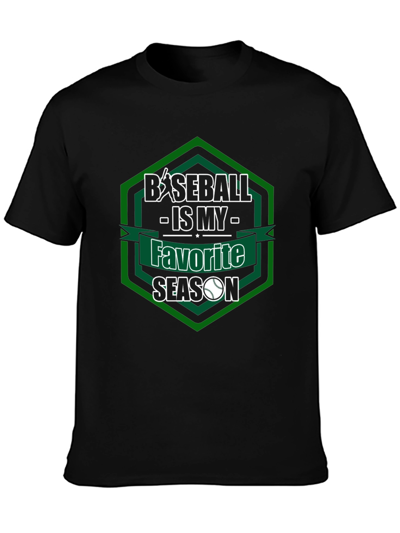 Baseball Is My Favorite Season T-Shirt