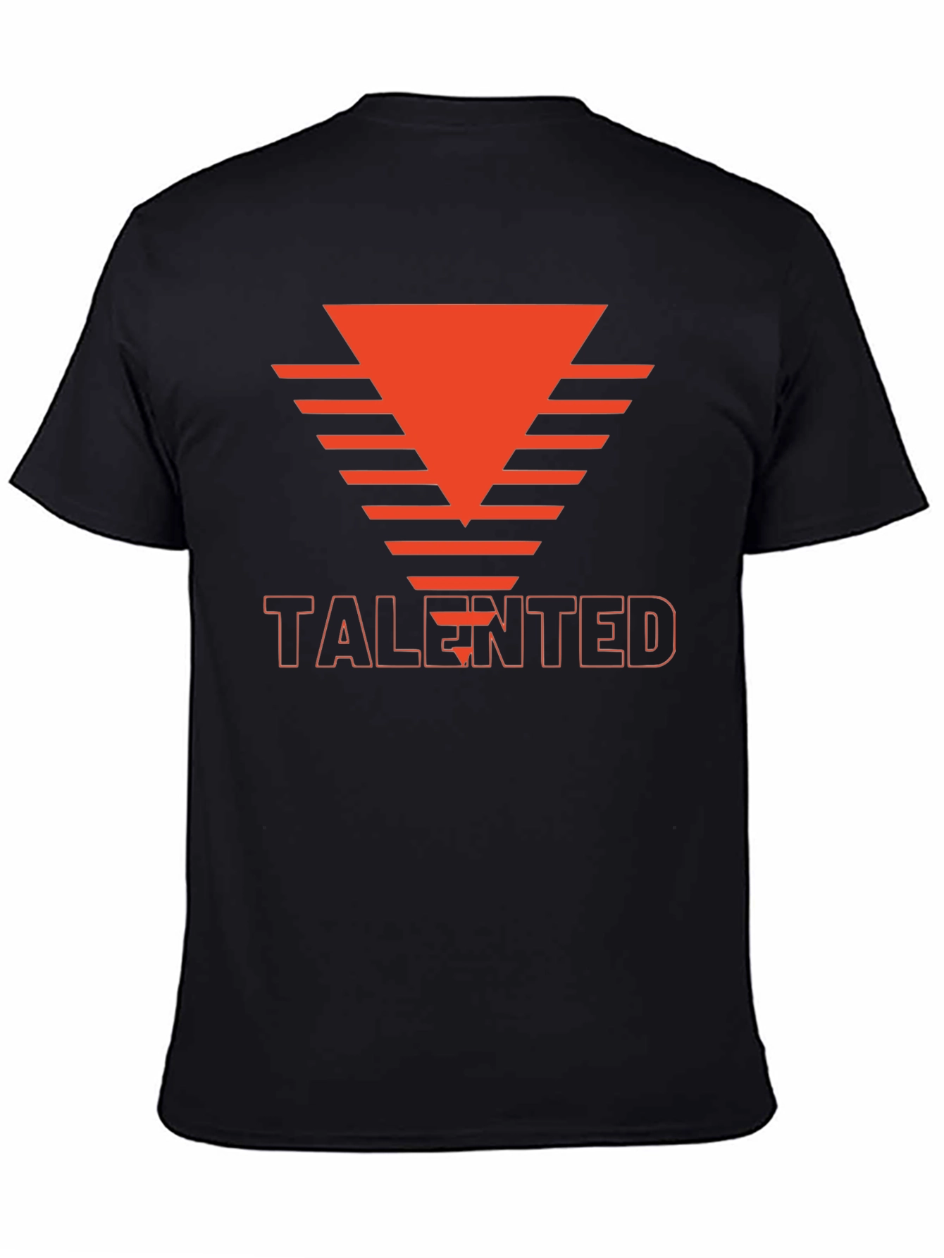 Talented Graphic Tee - Modern Black T-Shirt