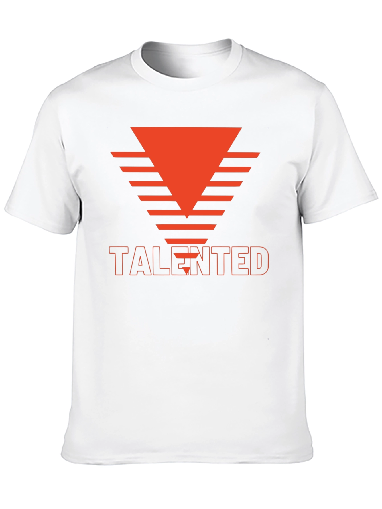 Talented Graphic Tee - Modern Black T-Shirt