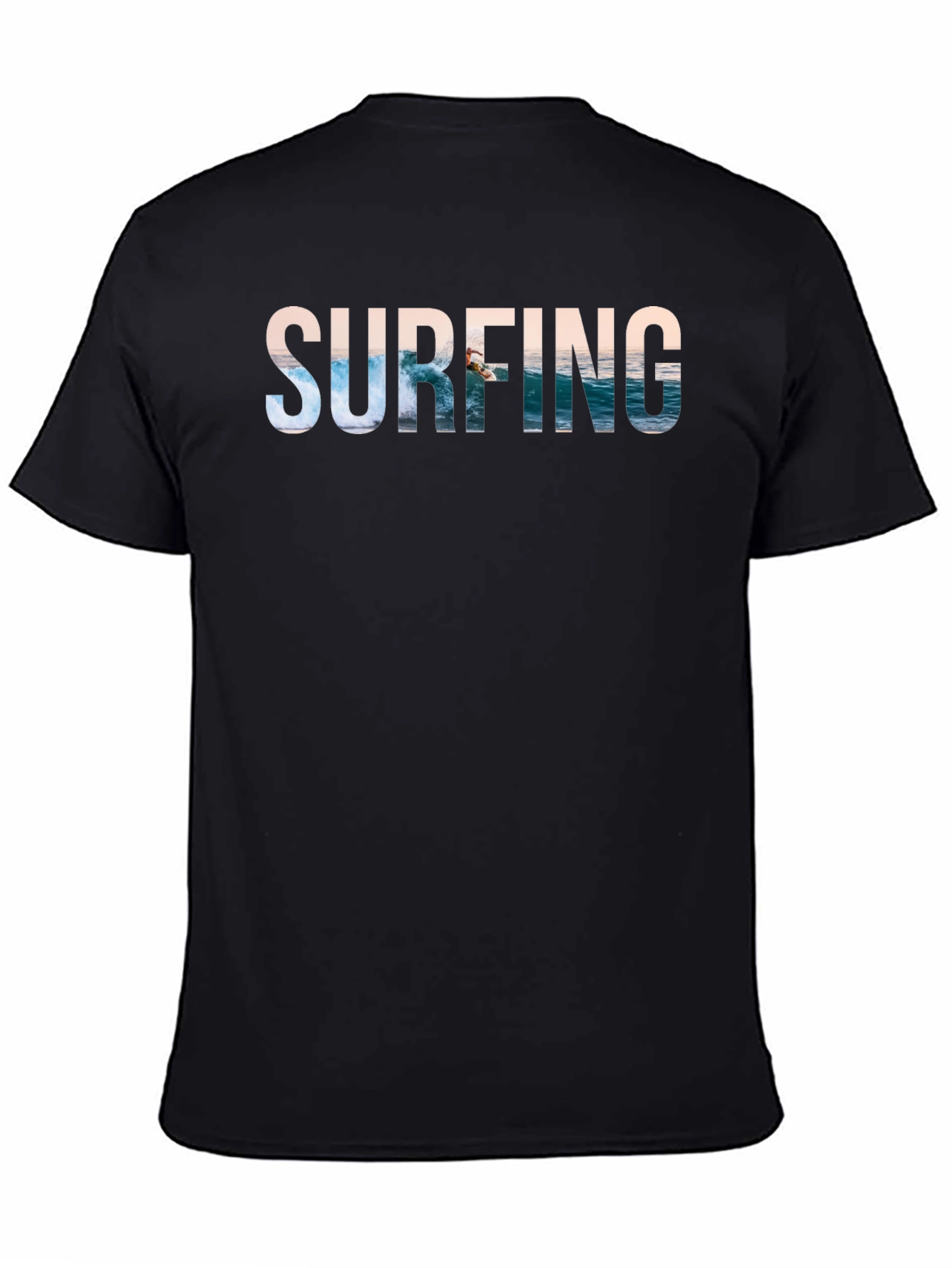 Surfing Wave Graphic T-Shirt