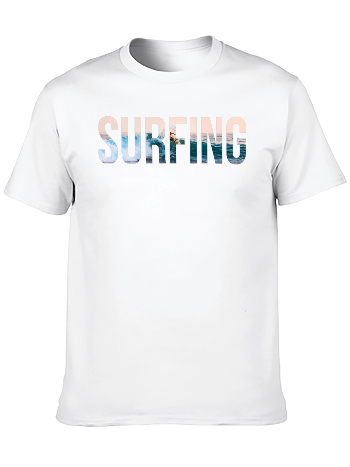 Surfing Wave Graphic T-Shirt