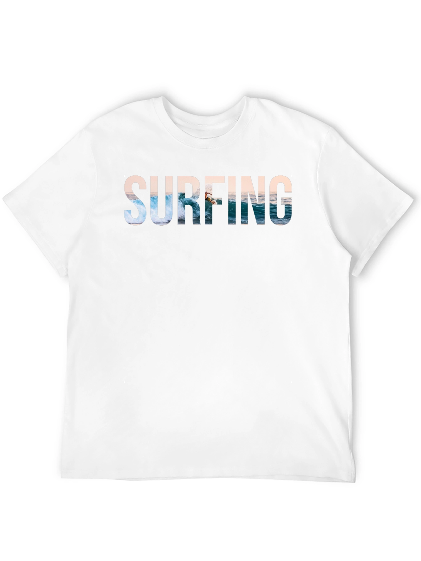 Surfing Wave Graphic T-Shirt