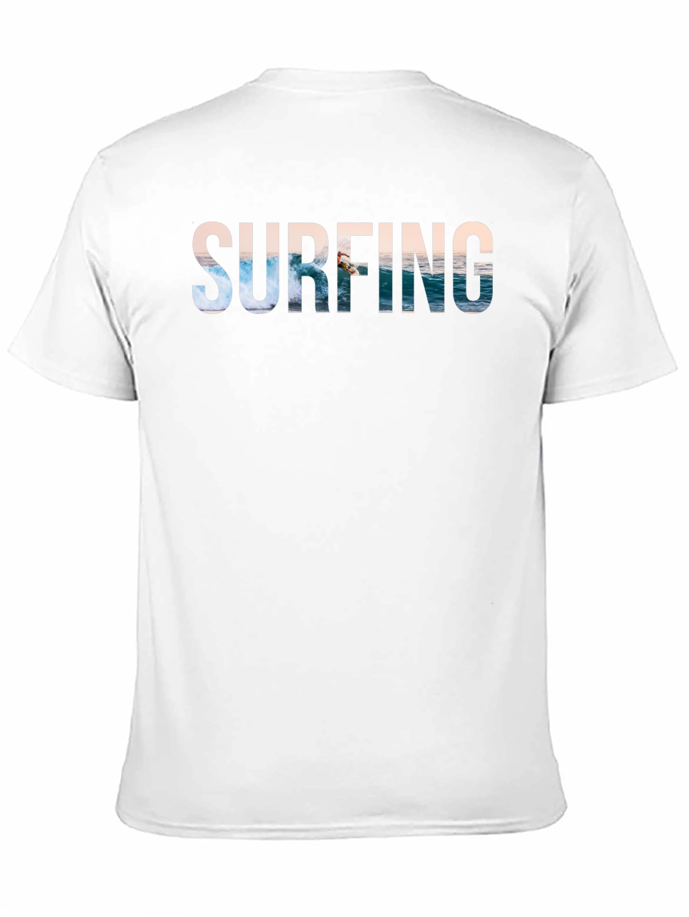 Surfing Wave Graphic T-Shirt