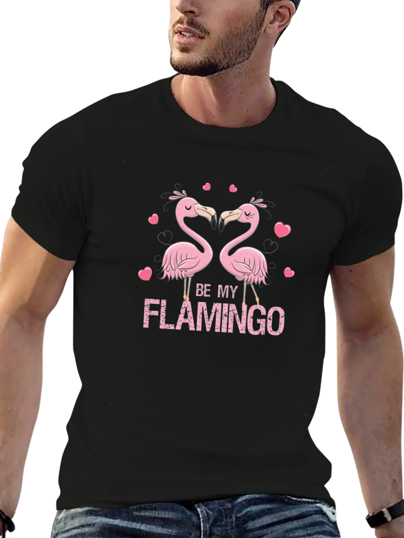Be My Flamingo T-Shirt - Valentines Day