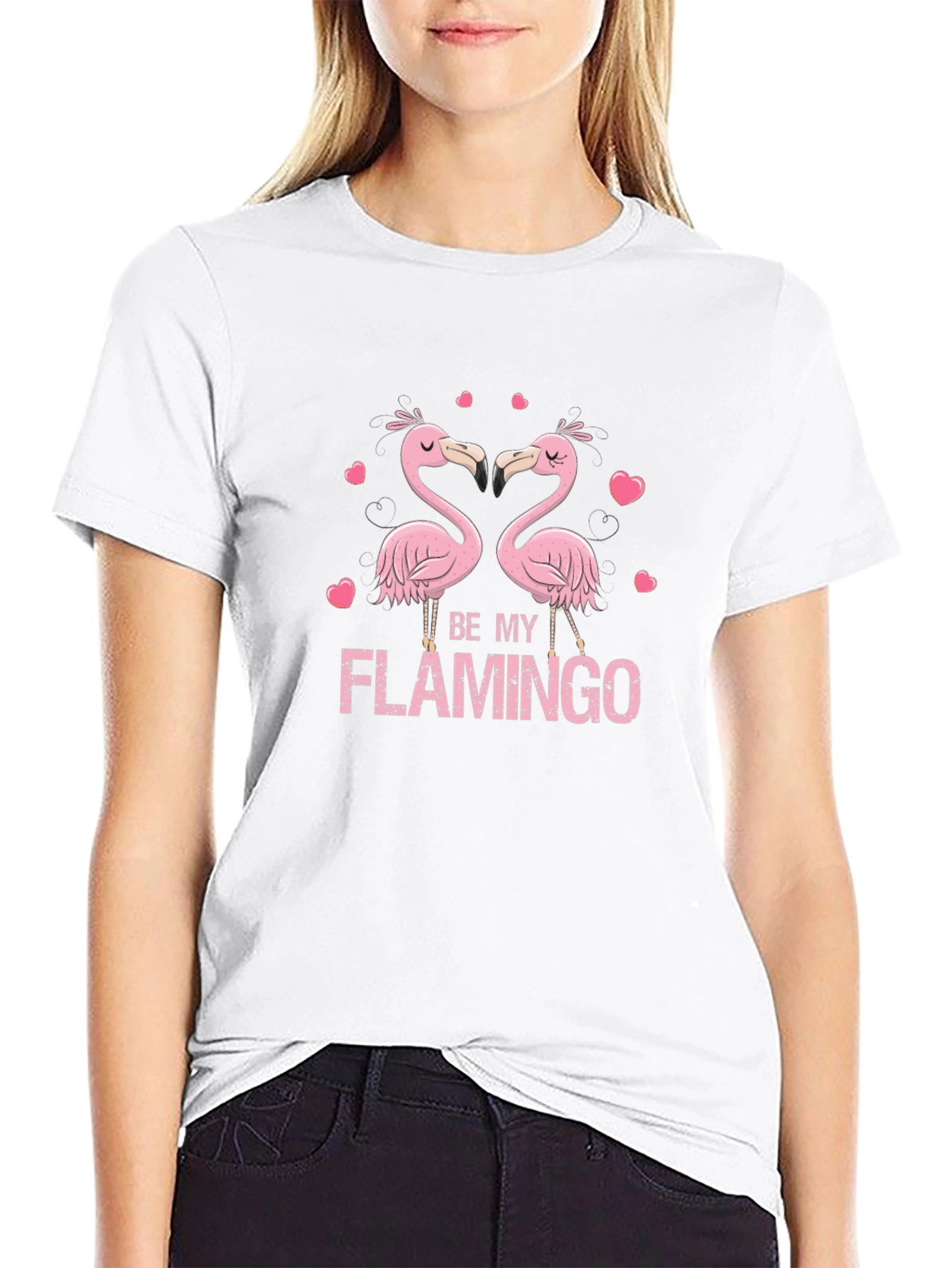 Be My Flamingo T-Shirt - Valentines Day