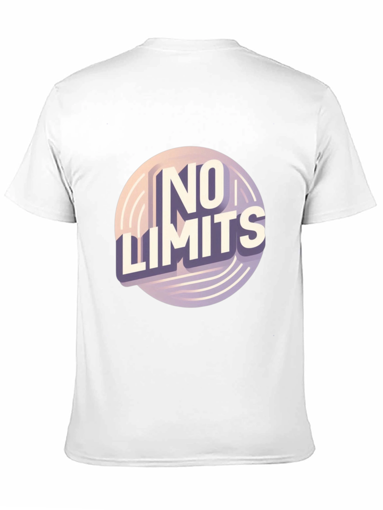 No Limits Graphic Tee - Stylish Cotton Blend