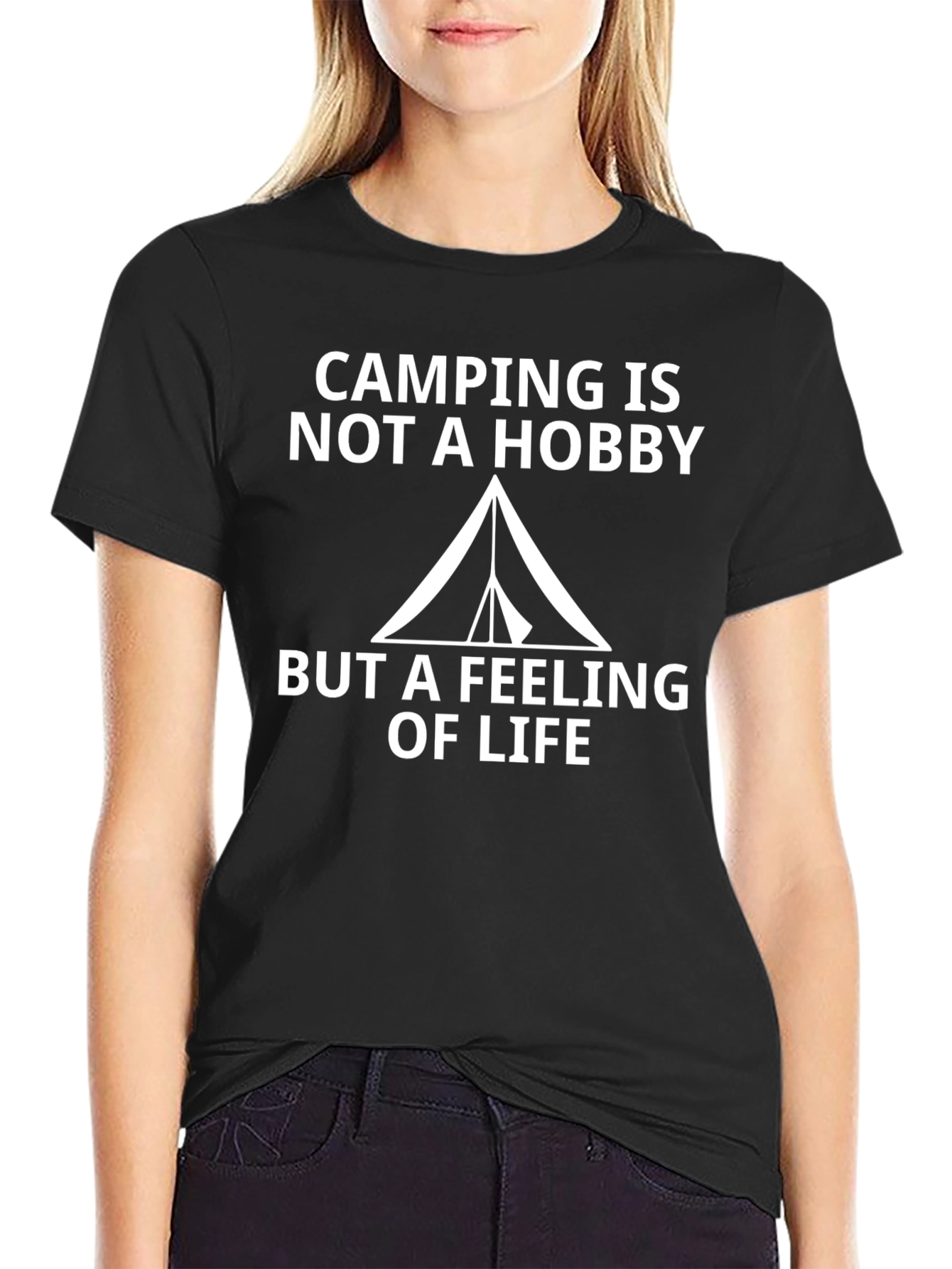 Camping is Not a Hobby Graphic Tee