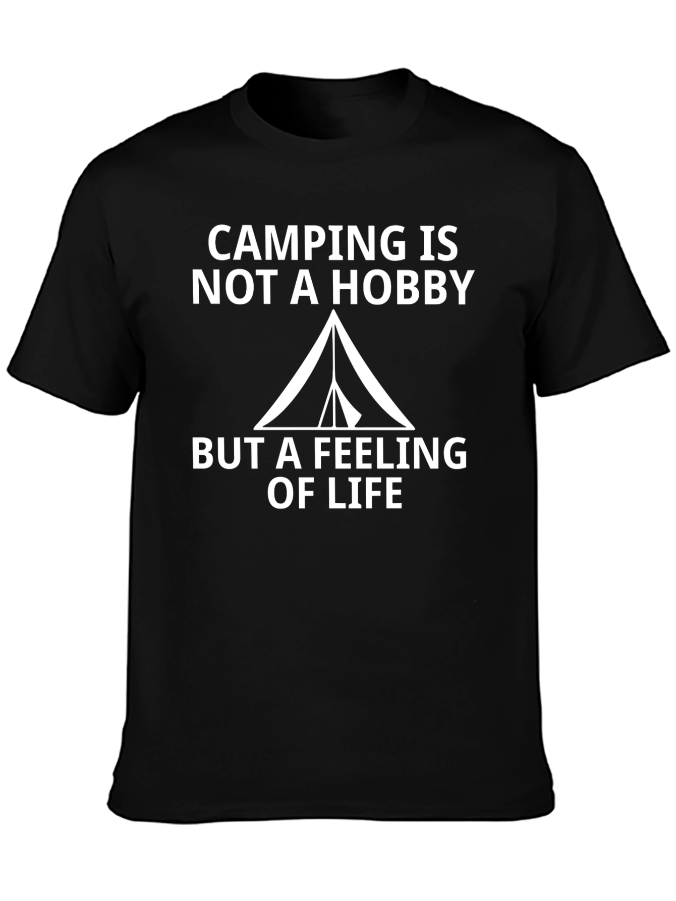 Camping is Not a Hobby Graphic Tee