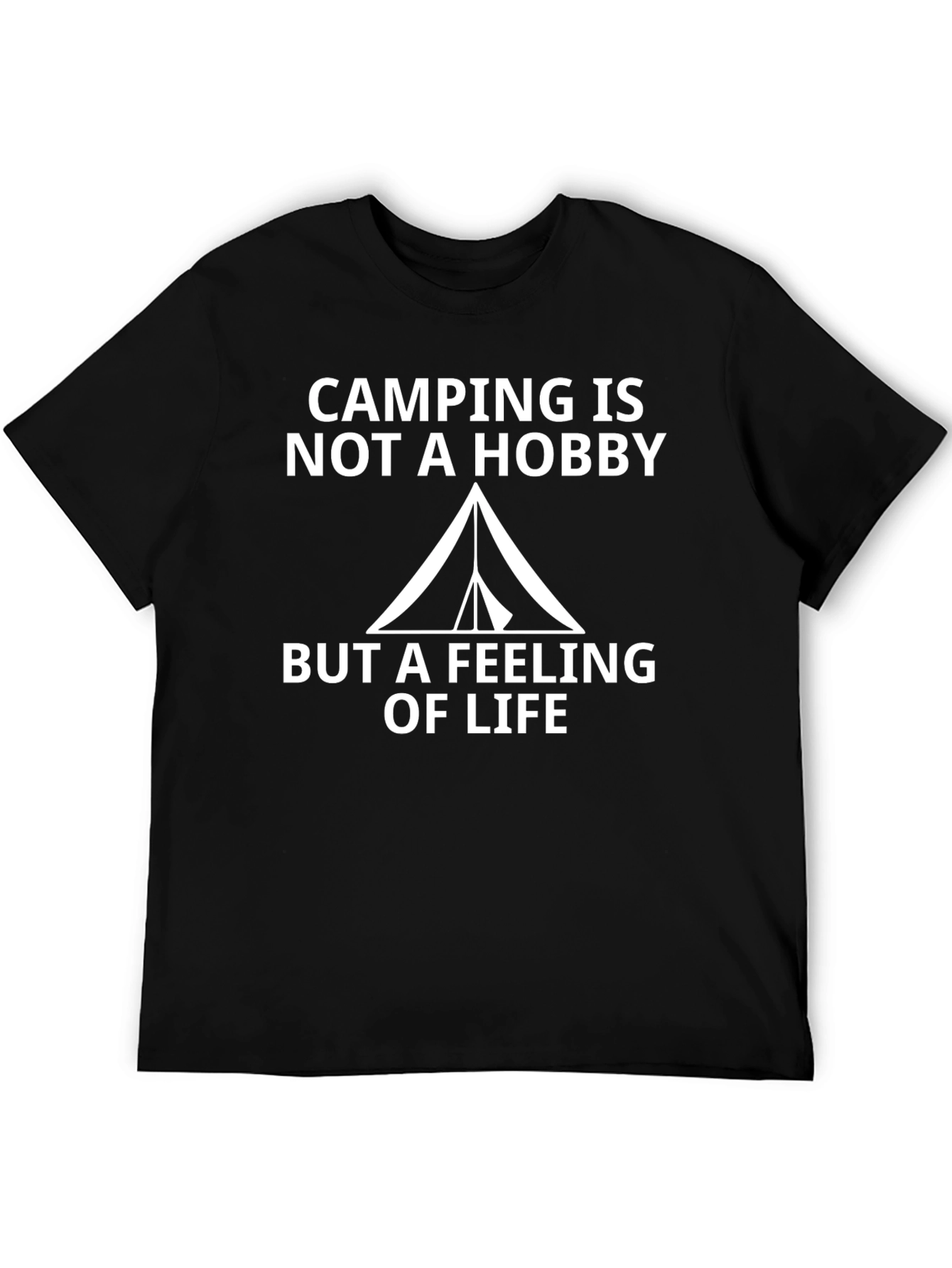 Camping is Not a Hobby Graphic Tee