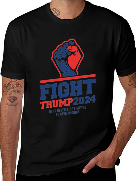 Fight Trump 2024 Graphic Tee