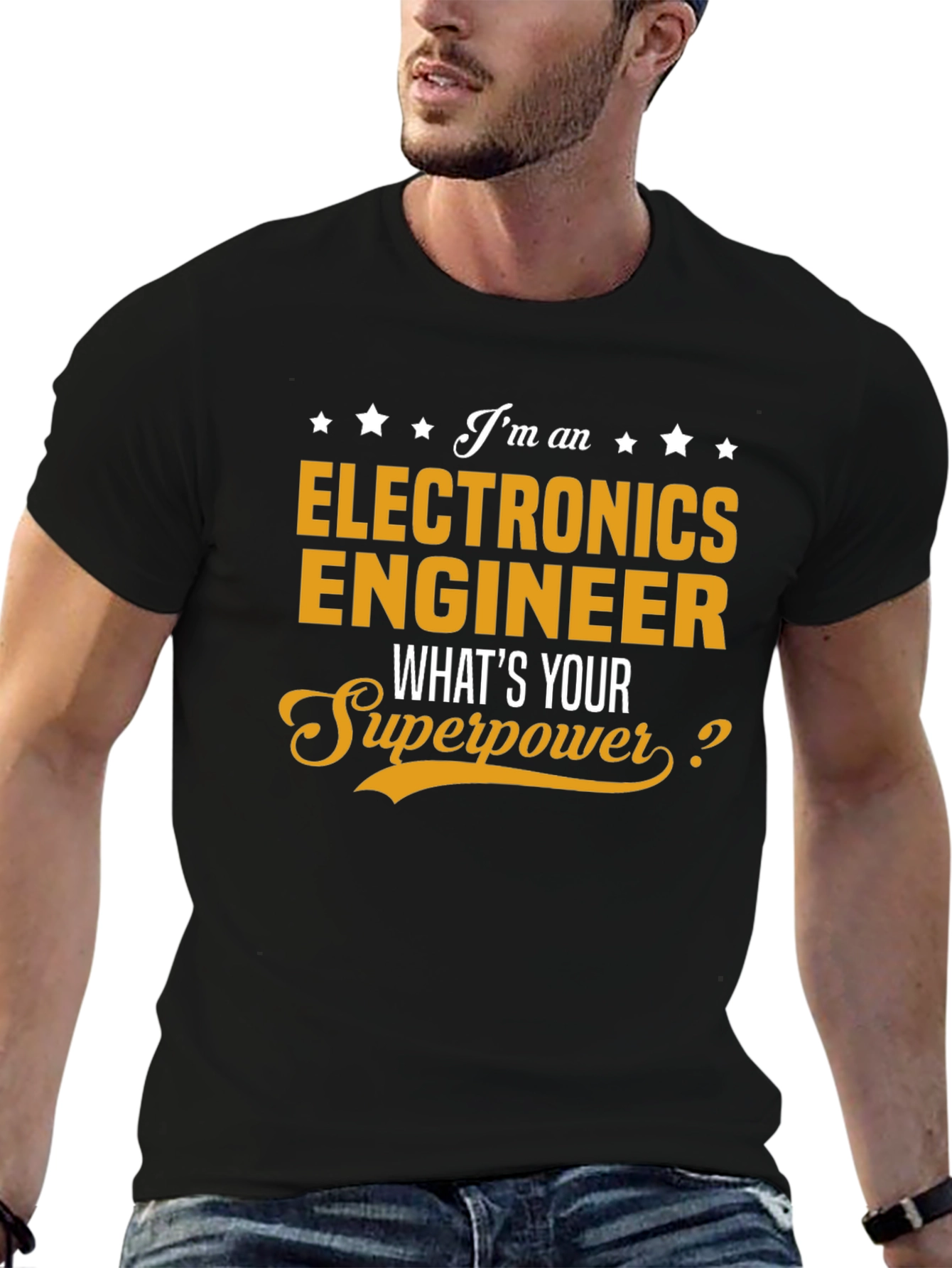 Electronics Engineer Superpower T-Shirt - Funny Gift