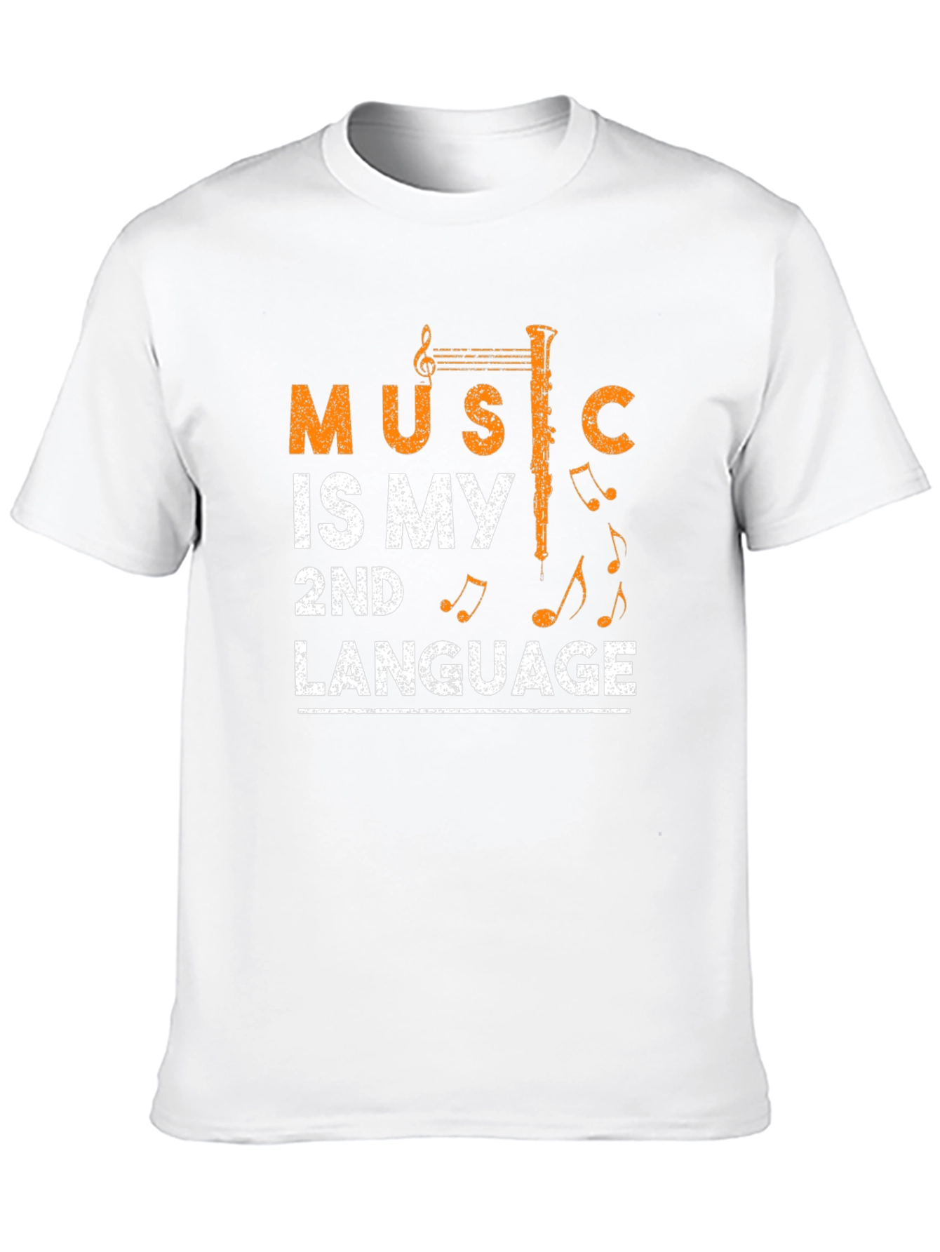 Music is My 2nd Language T-Shirt - Musician Tee