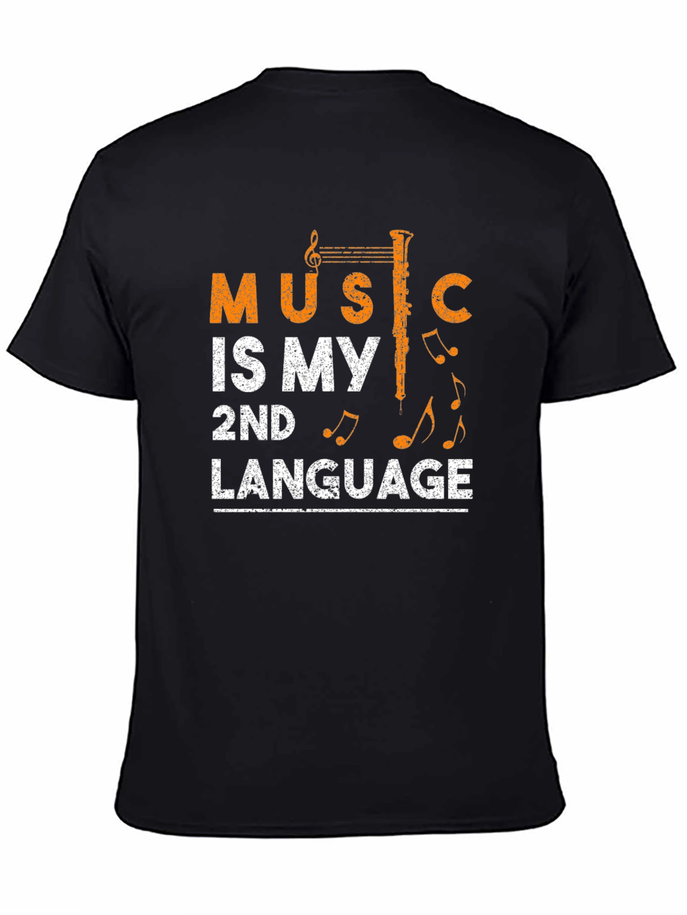Music is My 2nd Language T-Shirt - Musician Tee
