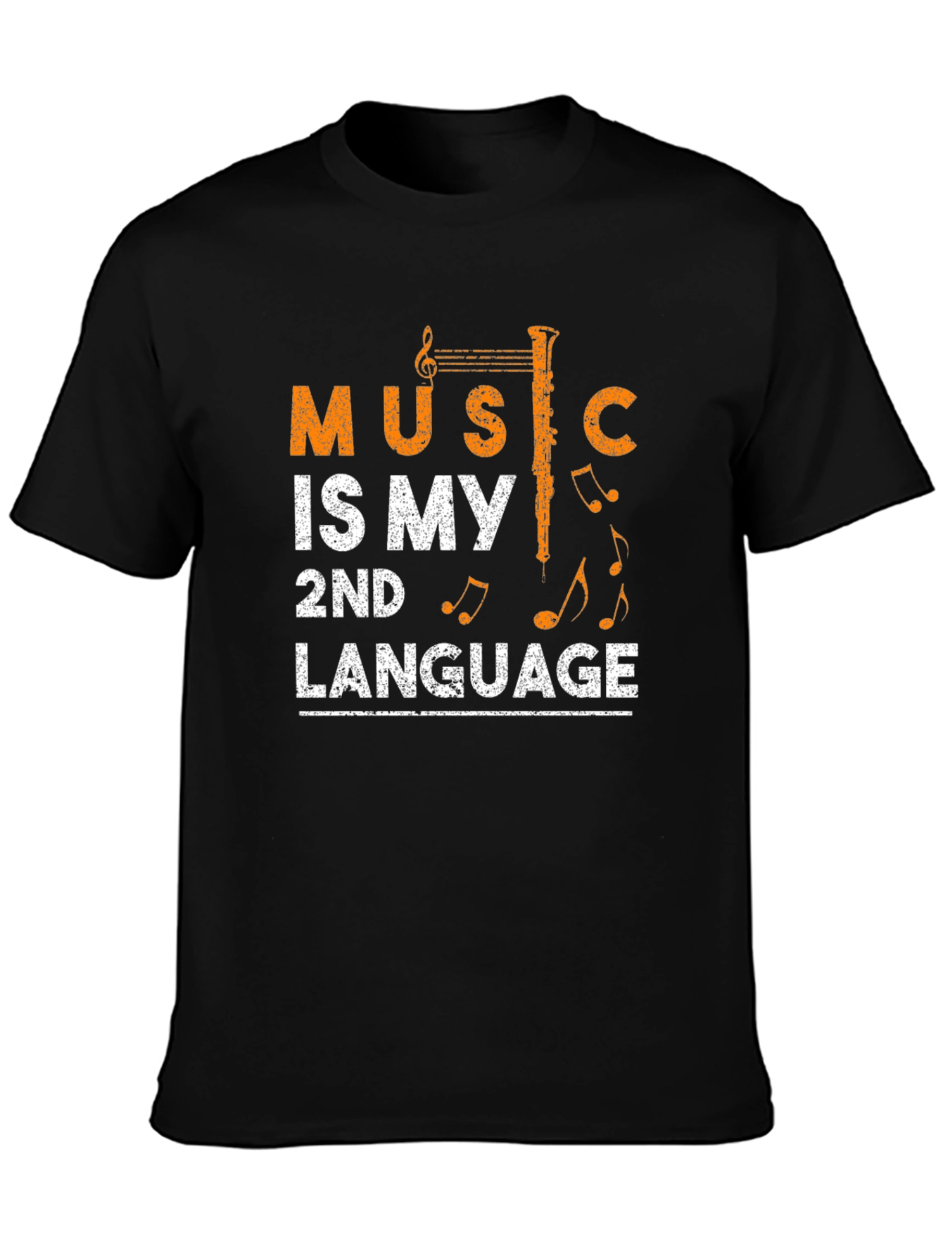 Music is My 2nd Language T-Shirt - Musician Tee