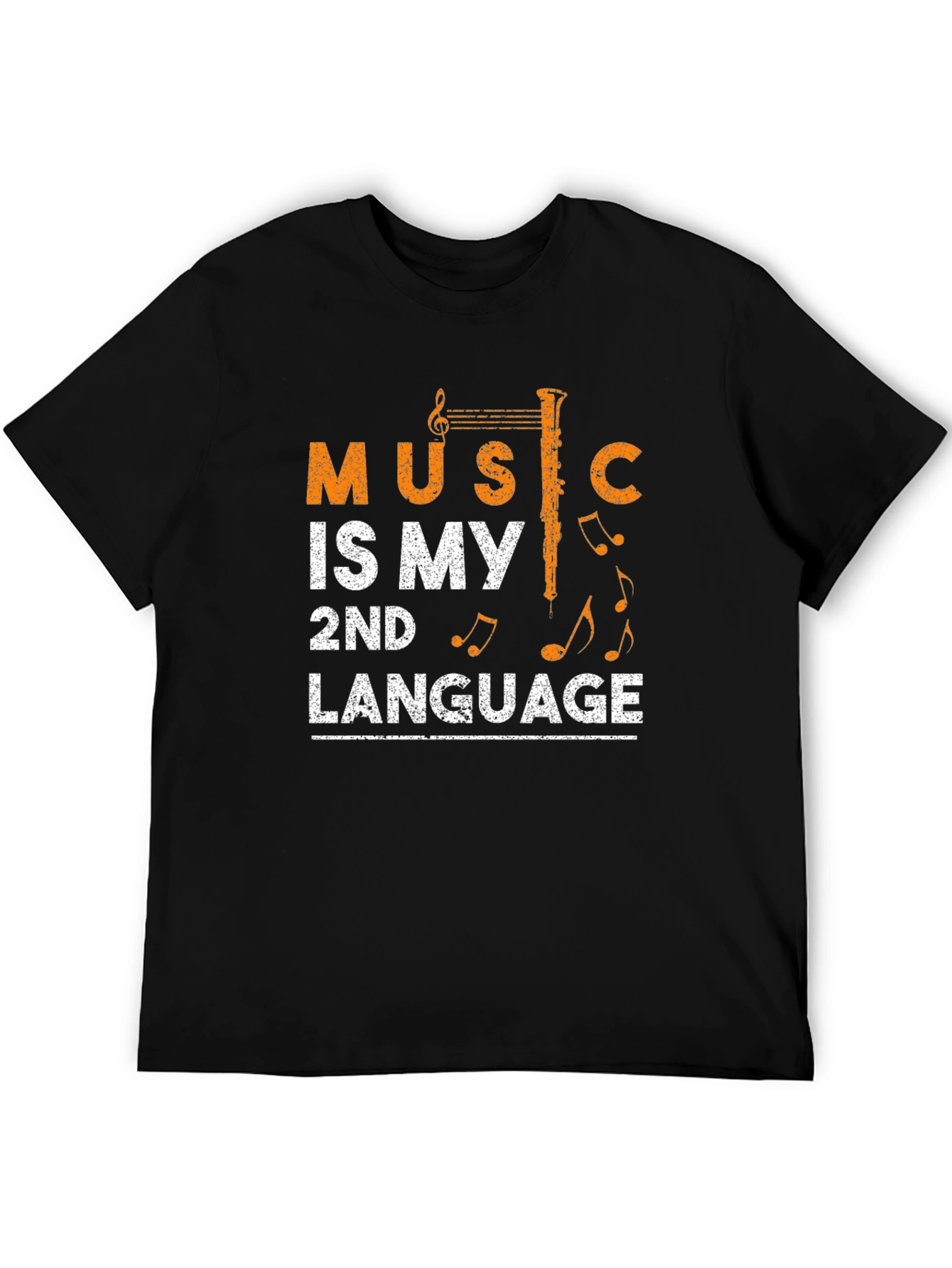 Music is My 2nd Language T-Shirt - Musician Tee