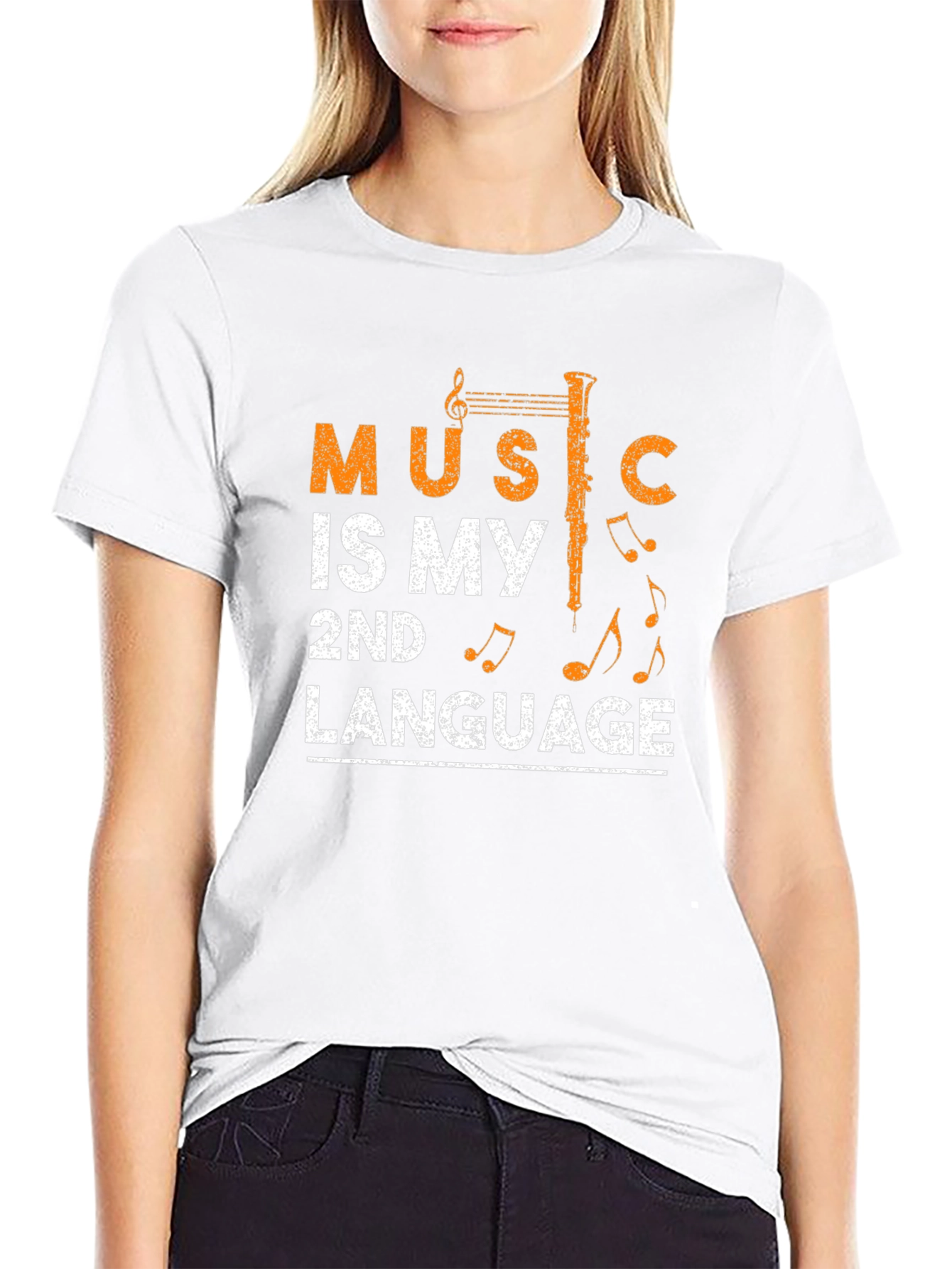 Music is My 2nd Language T-Shirt - Musician Tee