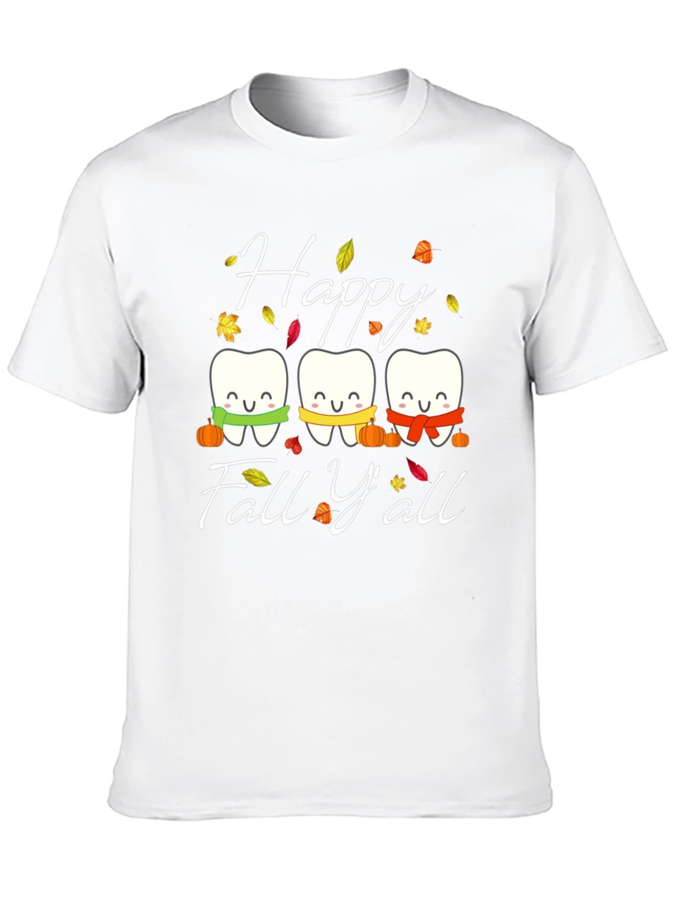 Happy Fall Yall Teeth T-Shirt