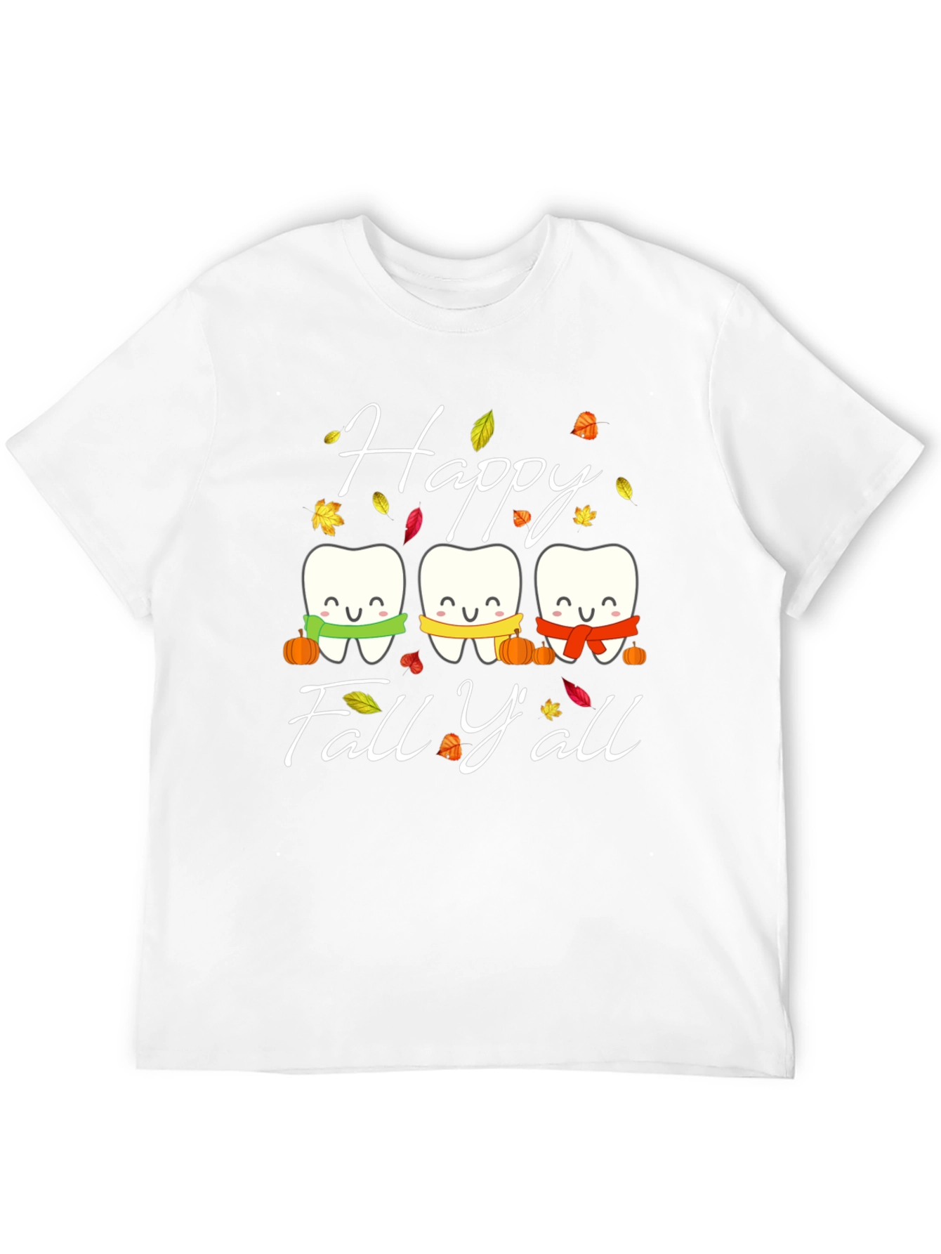 Happy Fall Yall Teeth T-Shirt