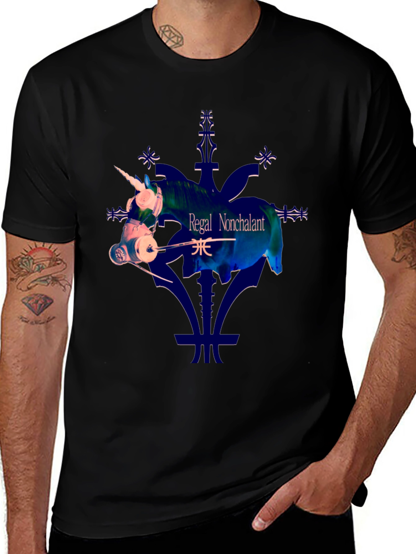 Regal Nonchalant Graphic Tee - Urban Style