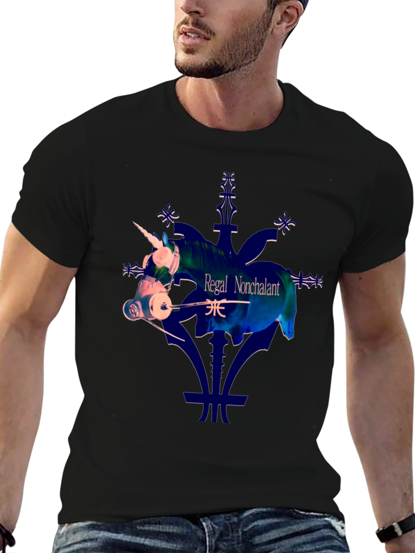 Regal Nonchalant Graphic Tee - Urban Style