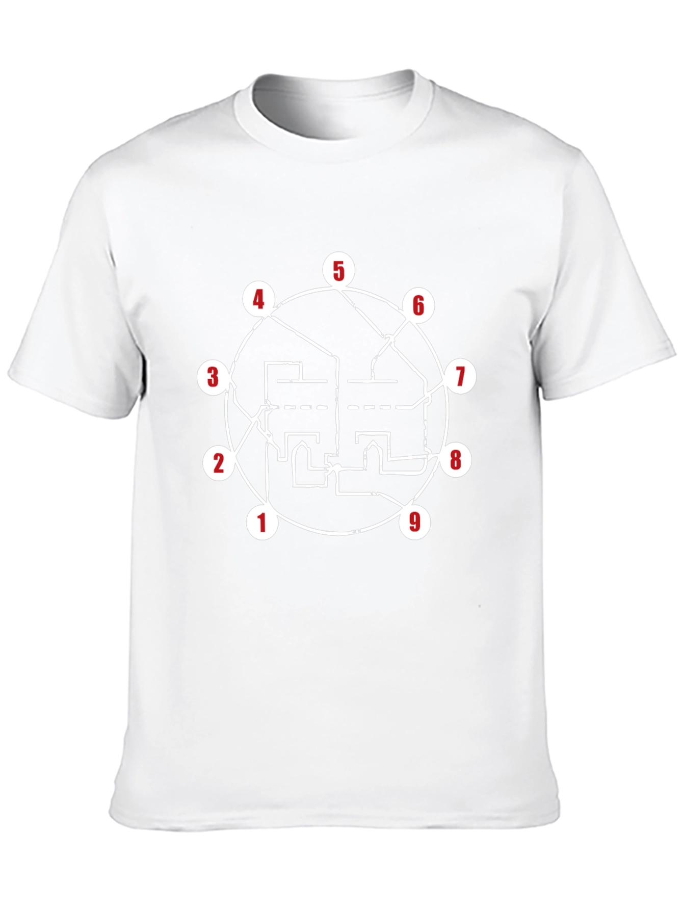 Graphic Tee - Abstract Circle Design
