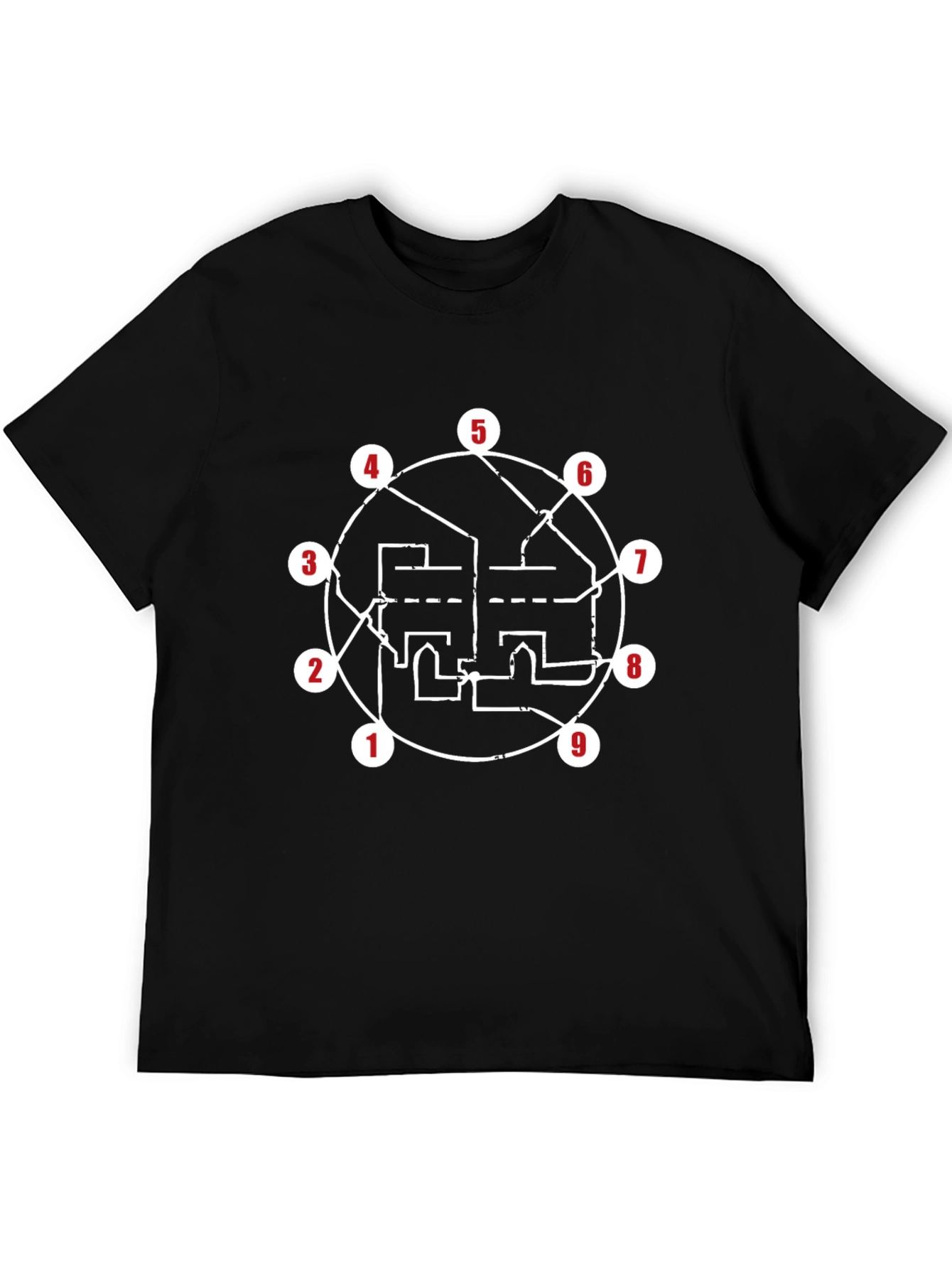 Graphic Tee - Abstract Circle Design