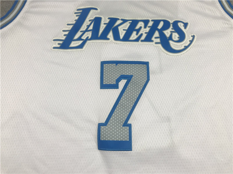 Men's Los Angeles Lakers Carmelo Anthony White Swingman Jerseys - City Edition