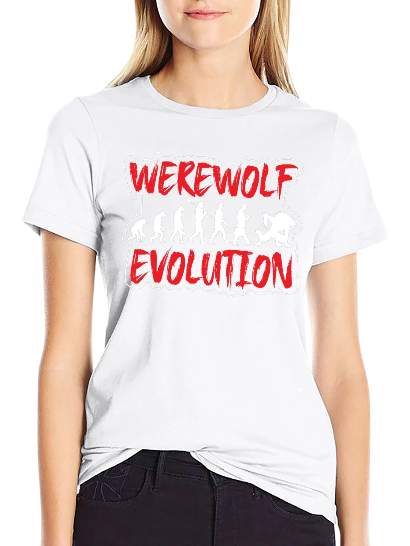 Werewolf Evolution T-Shirt - Monster Transformation Tee