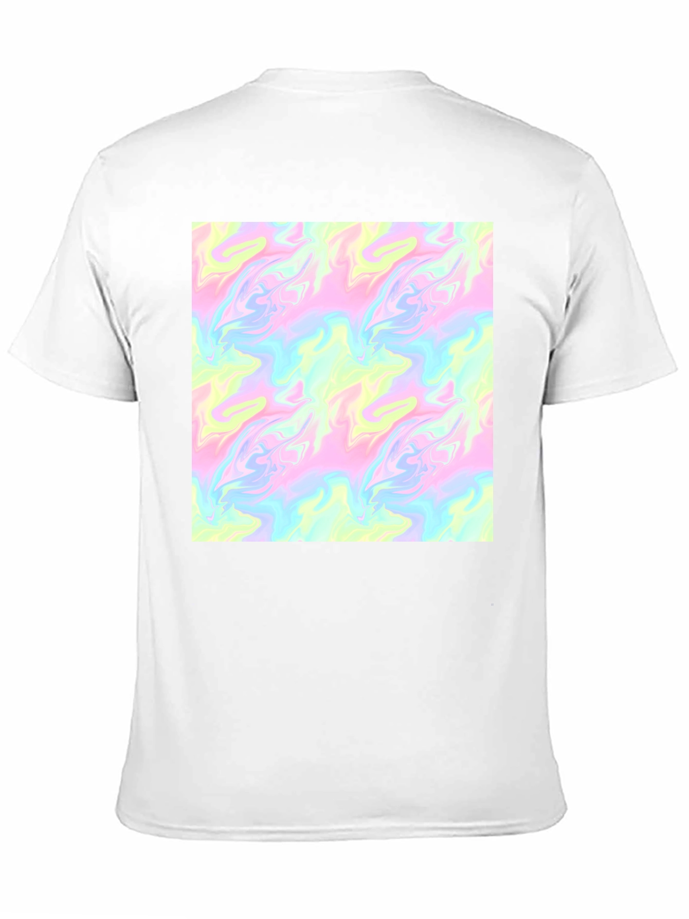 Abstract Pattern Graphic Tee - Unisex Black T-Shirt