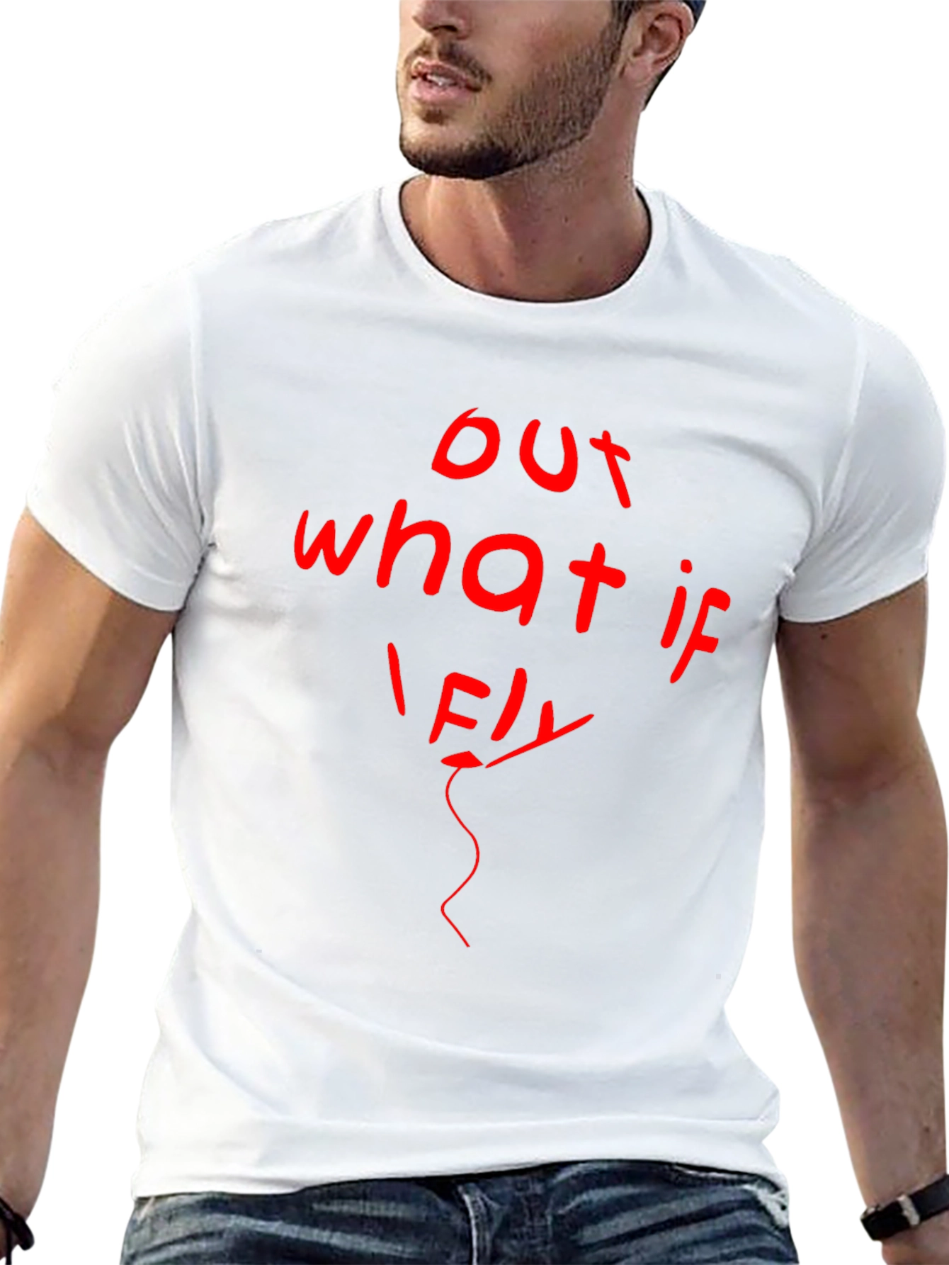 Out What If I Fly Graphic T-Shirt