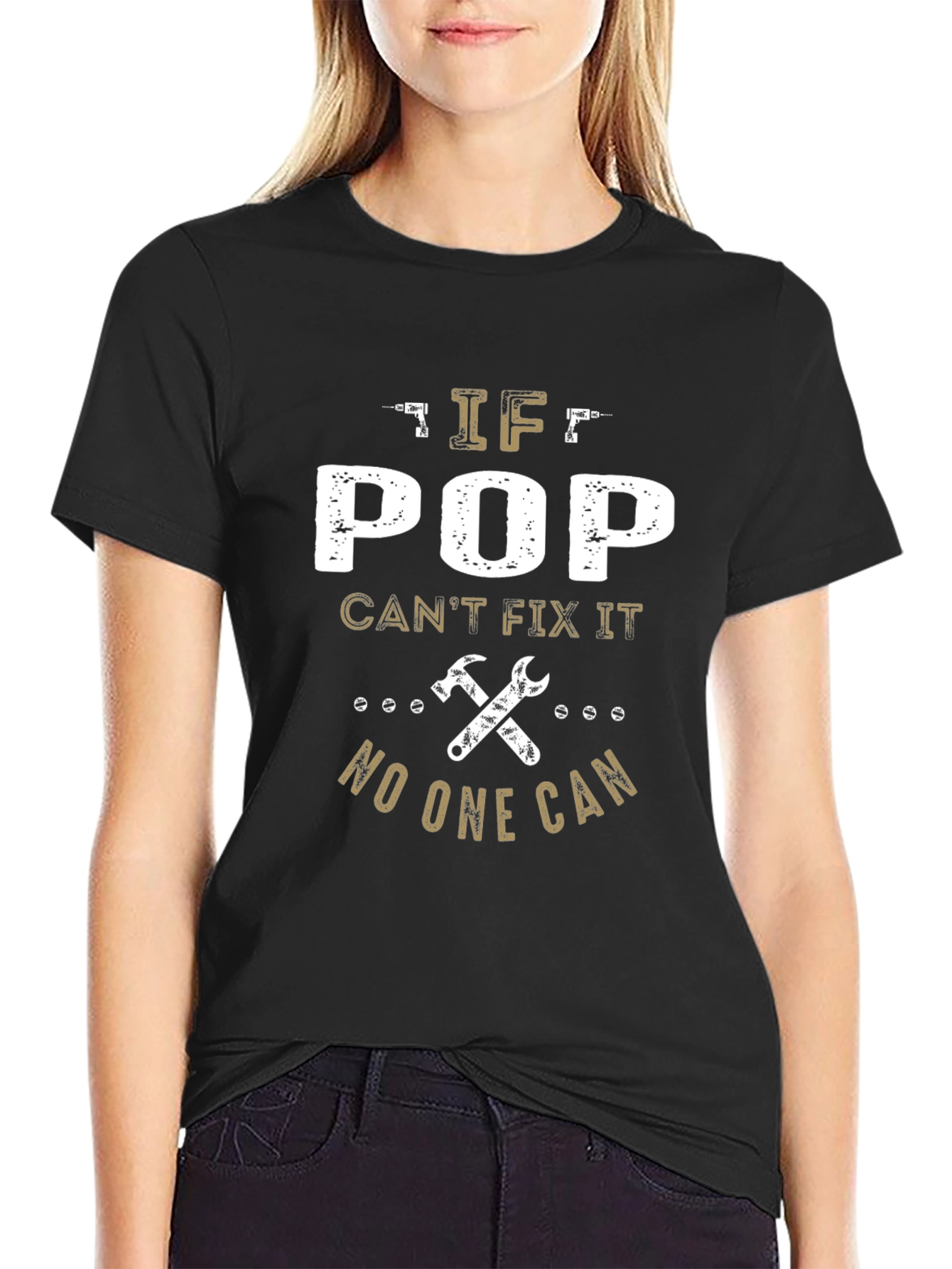 If Pop Cant Fix It Mens T-Shirt