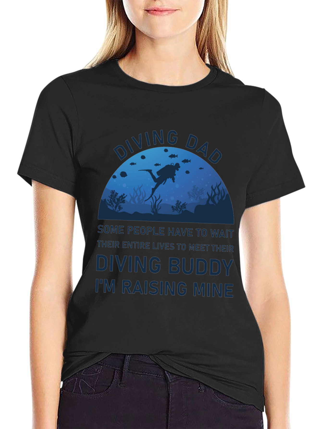 Diving Dad & Buddy T-Shirt
