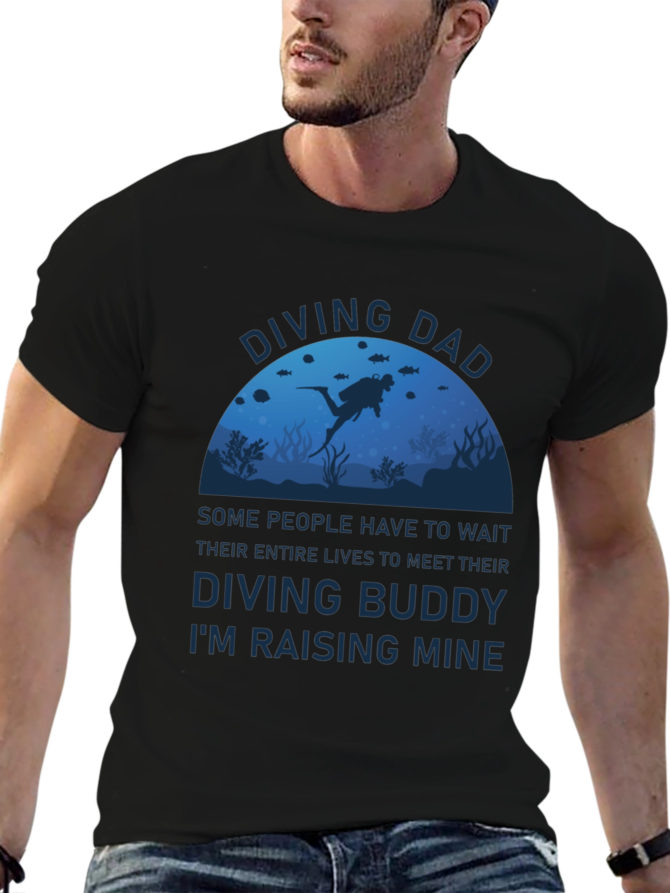 Diving Dad & Buddy T-Shirt
