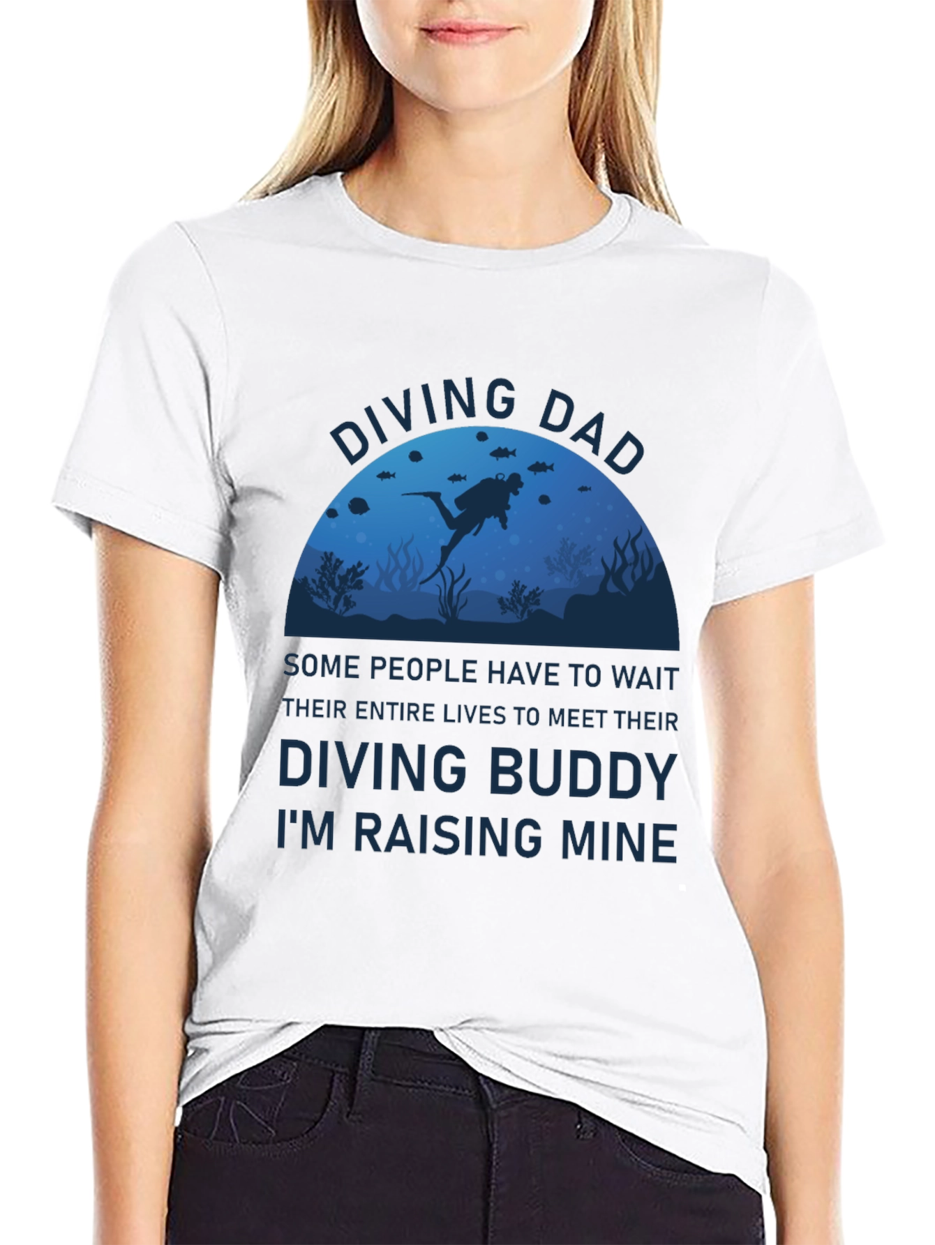 Diving Dad & Buddy T-Shirt