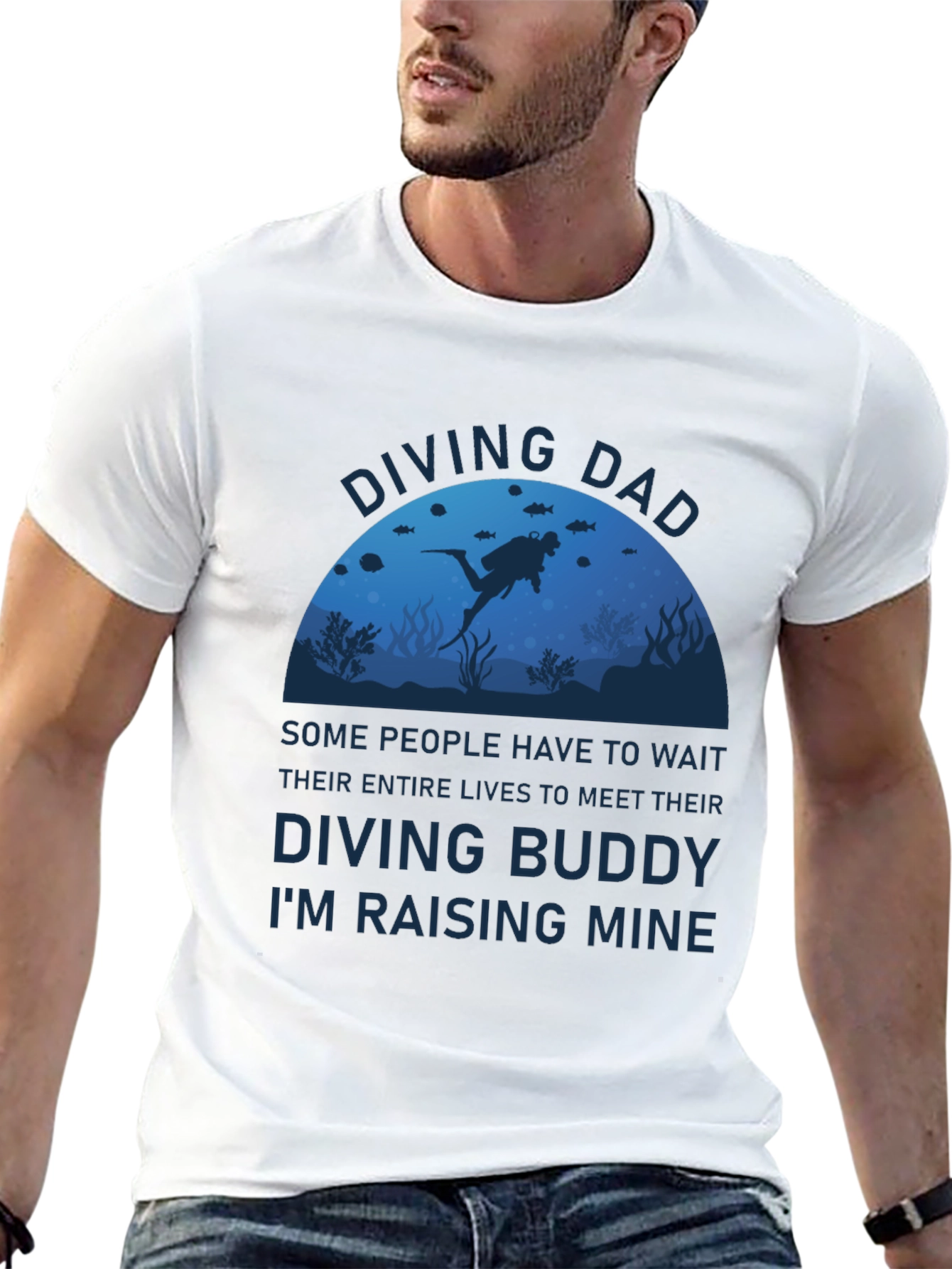 Diving Dad & Buddy T-Shirt