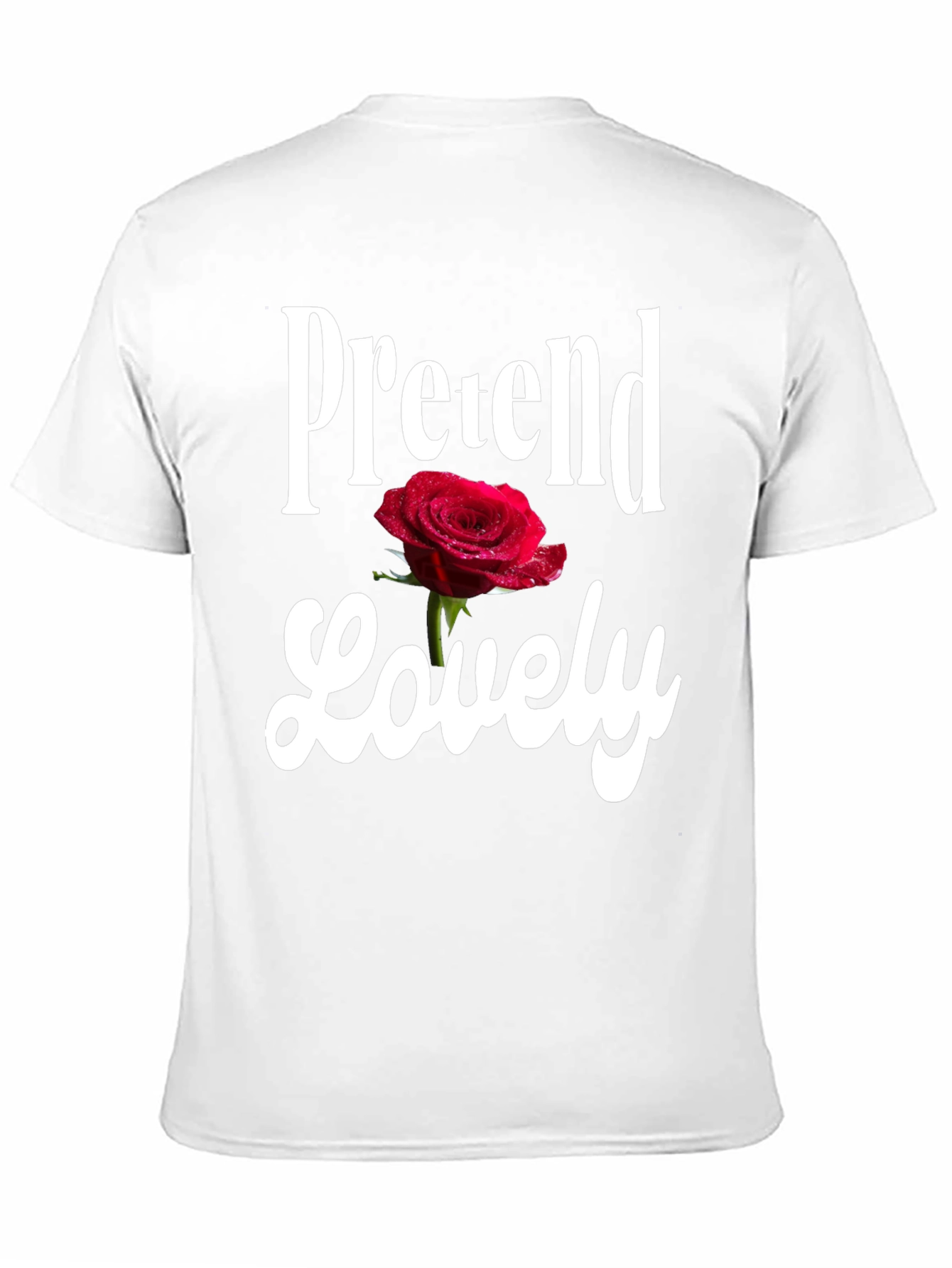 Pretend Lovely Graphic T-Shirt
