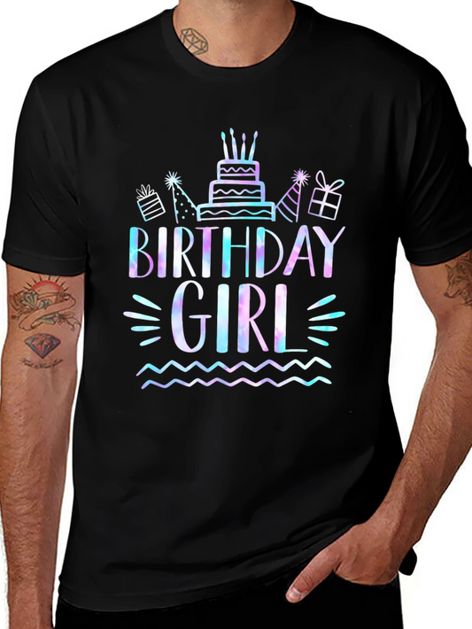Birthday Girl Graphic Tee - Celebrate in Style!