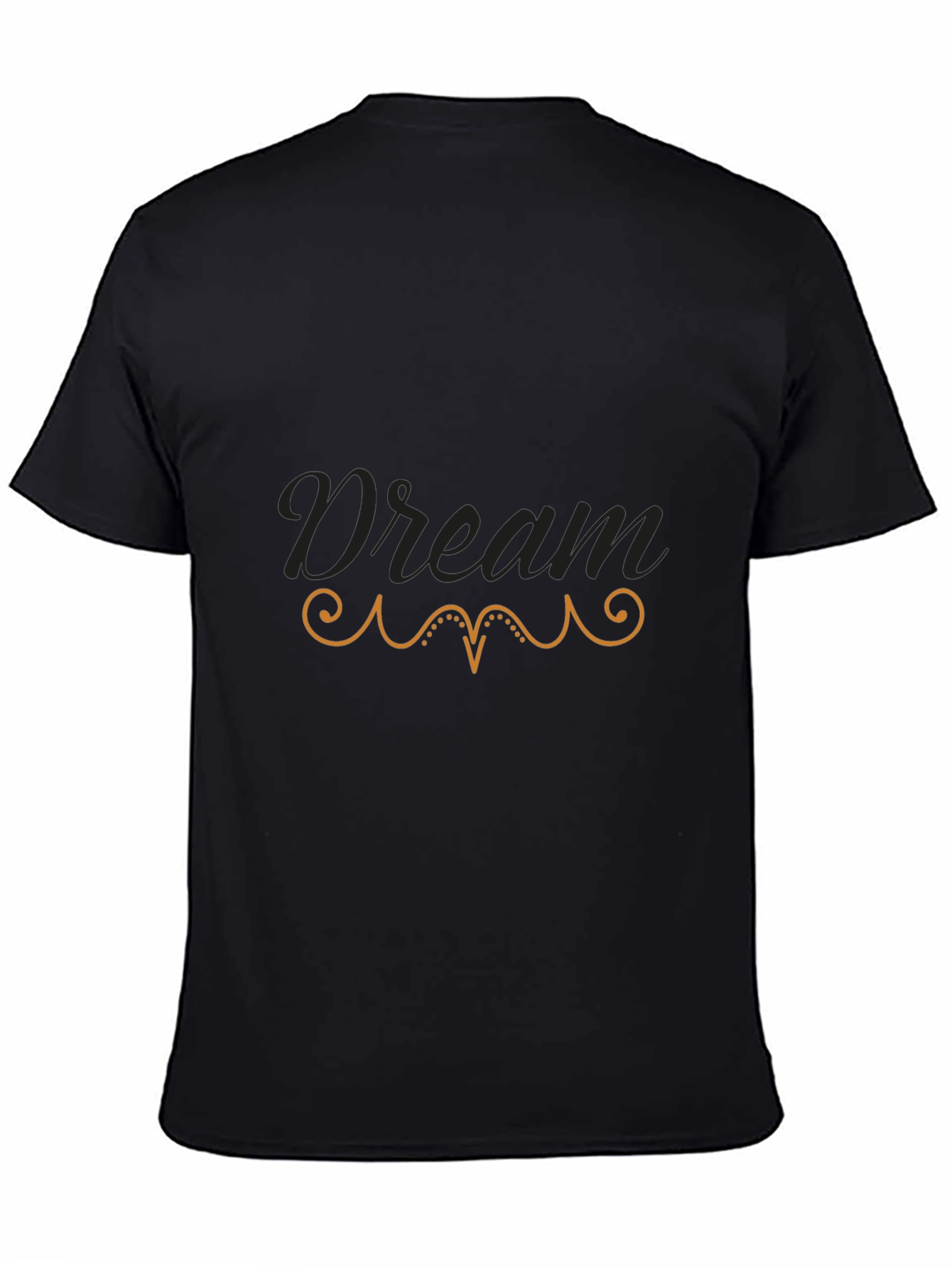 Dream Graphic Tee - Stylish Black Cotton T-Shirt