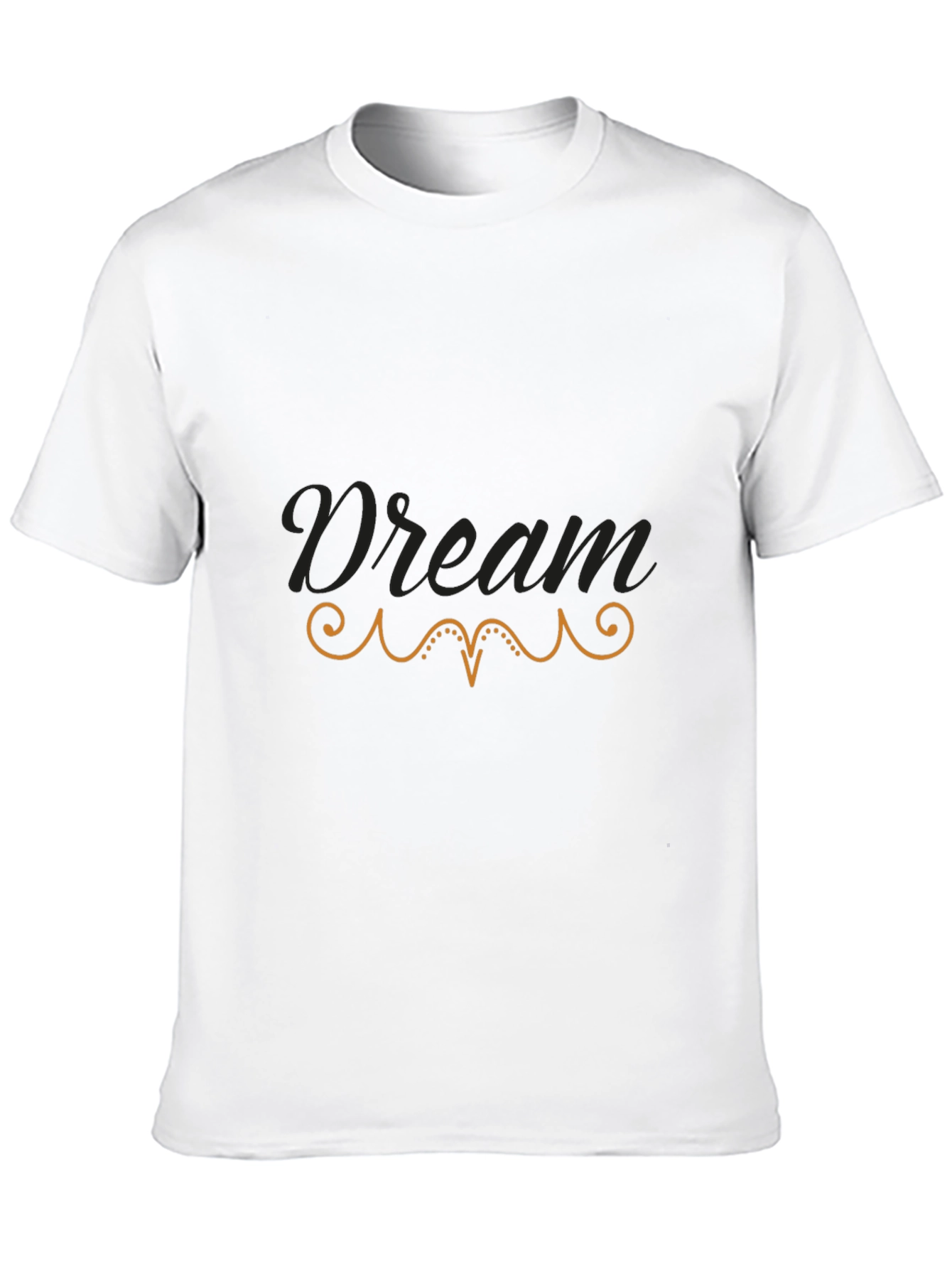 Dream Graphic Tee - Stylish Black Cotton T-Shirt