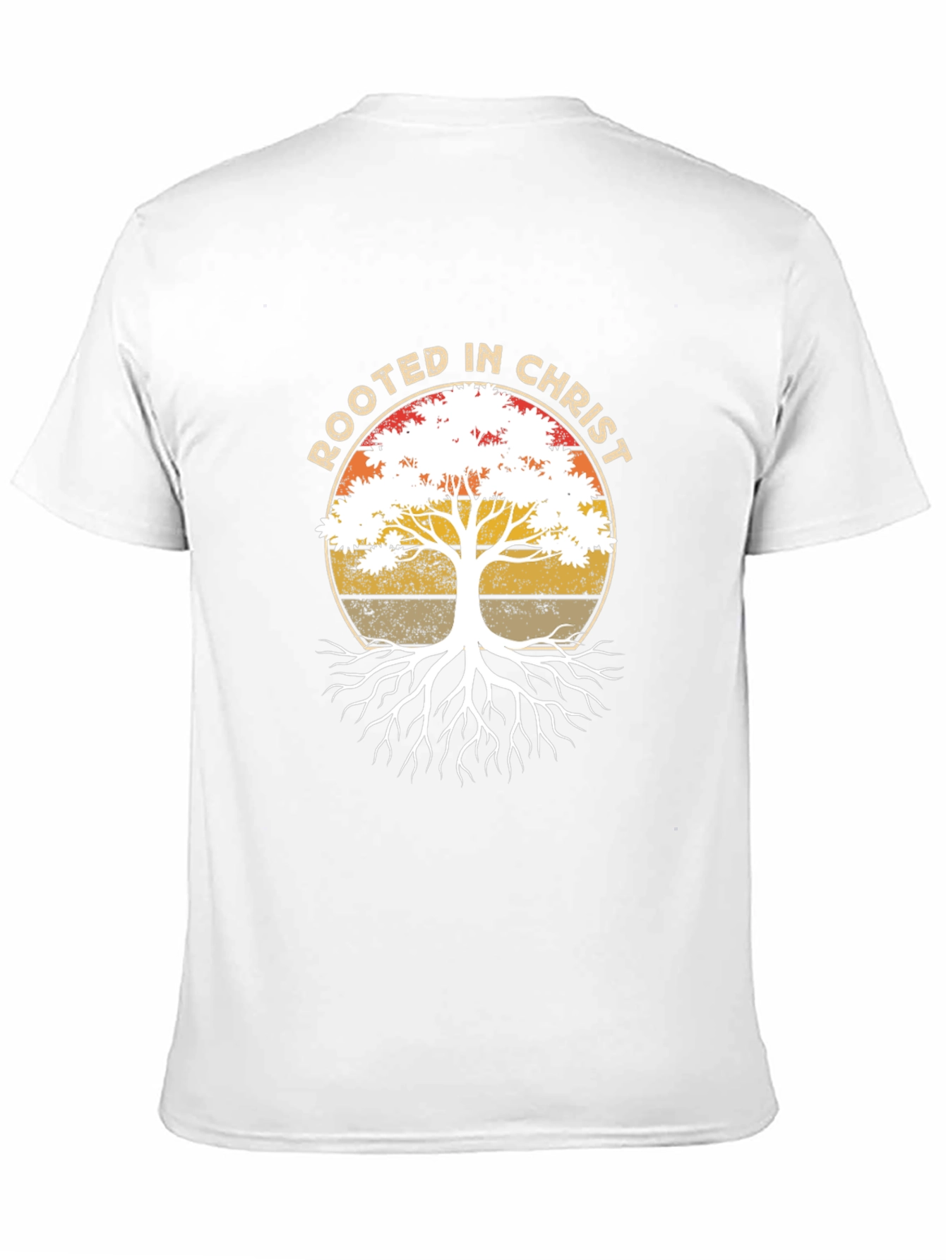 Rooted in Christ Tree Graphic Tee - Black