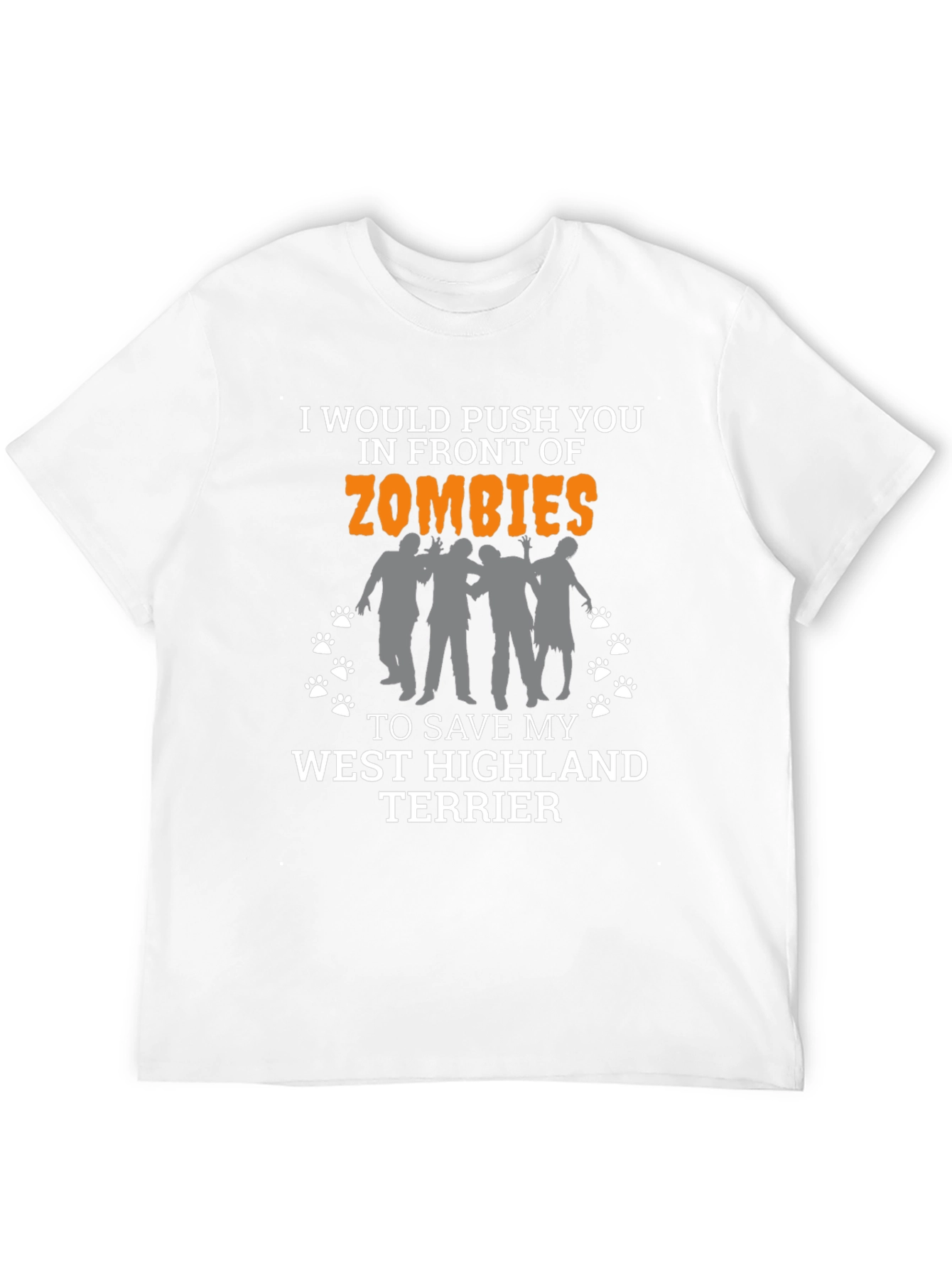 Zombie West Highland Terrier T-Shirt