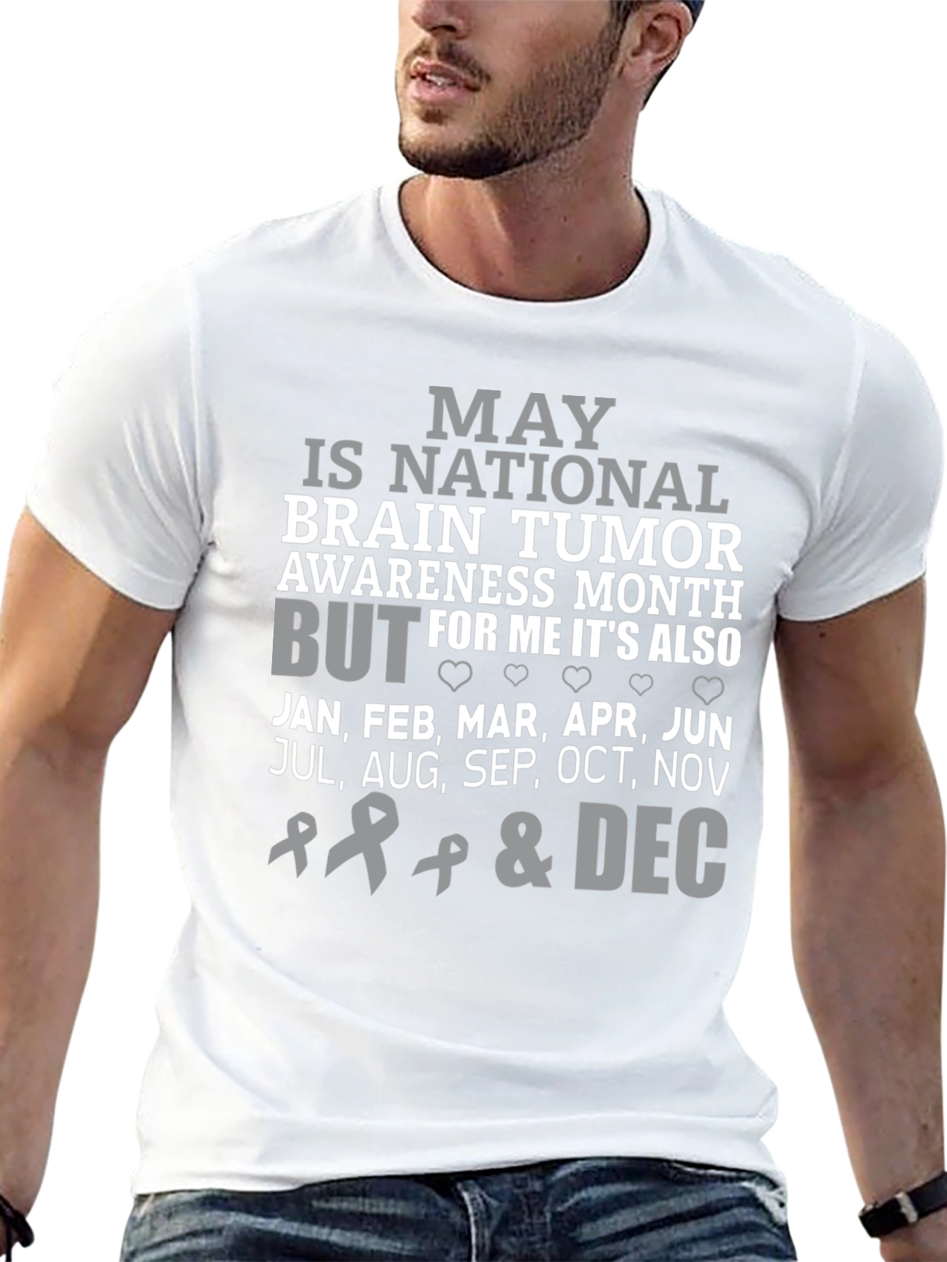 Brain Tumor Awareness Month T-Shirt