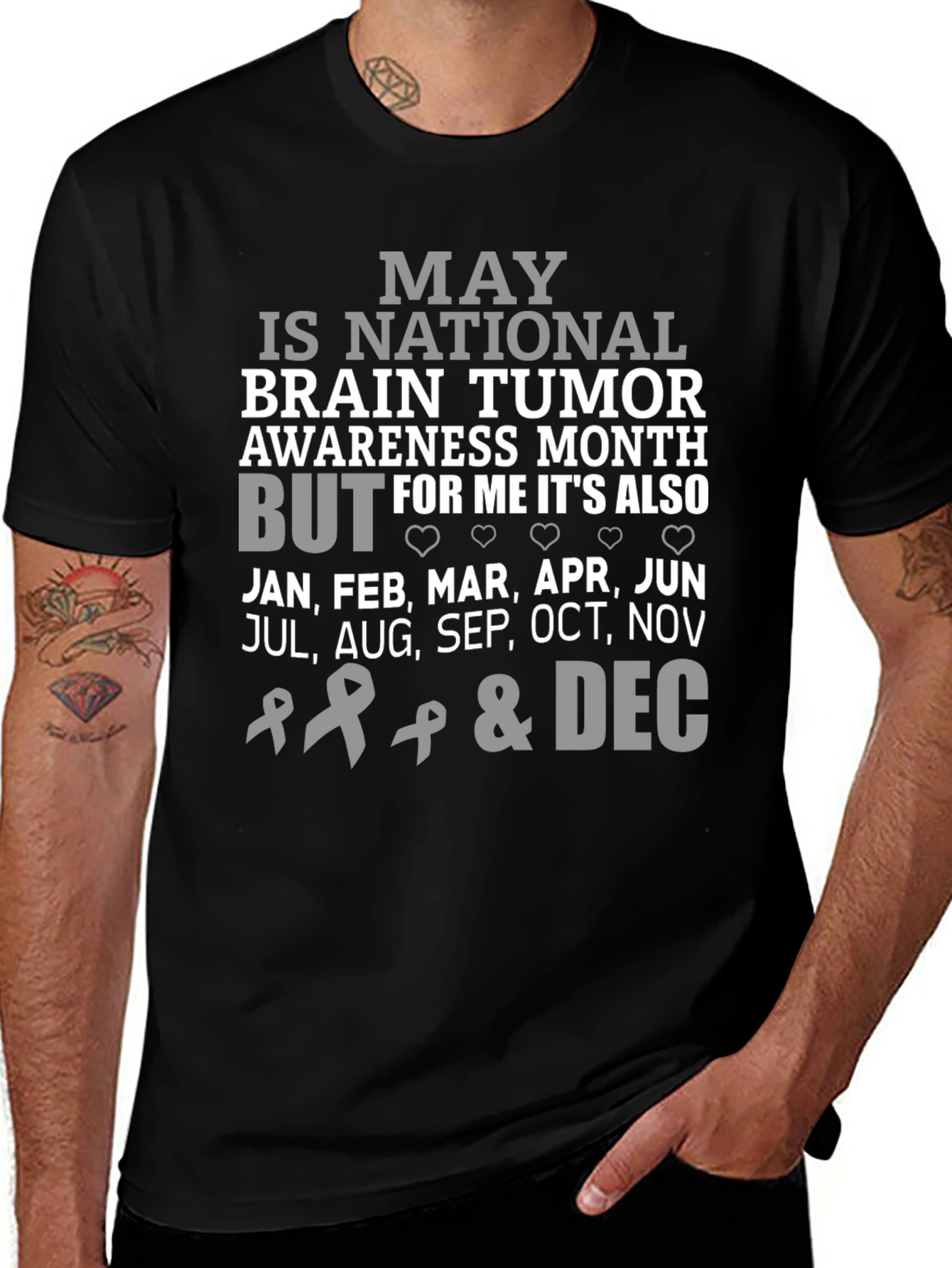 Brain Tumor Awareness Month T-Shirt